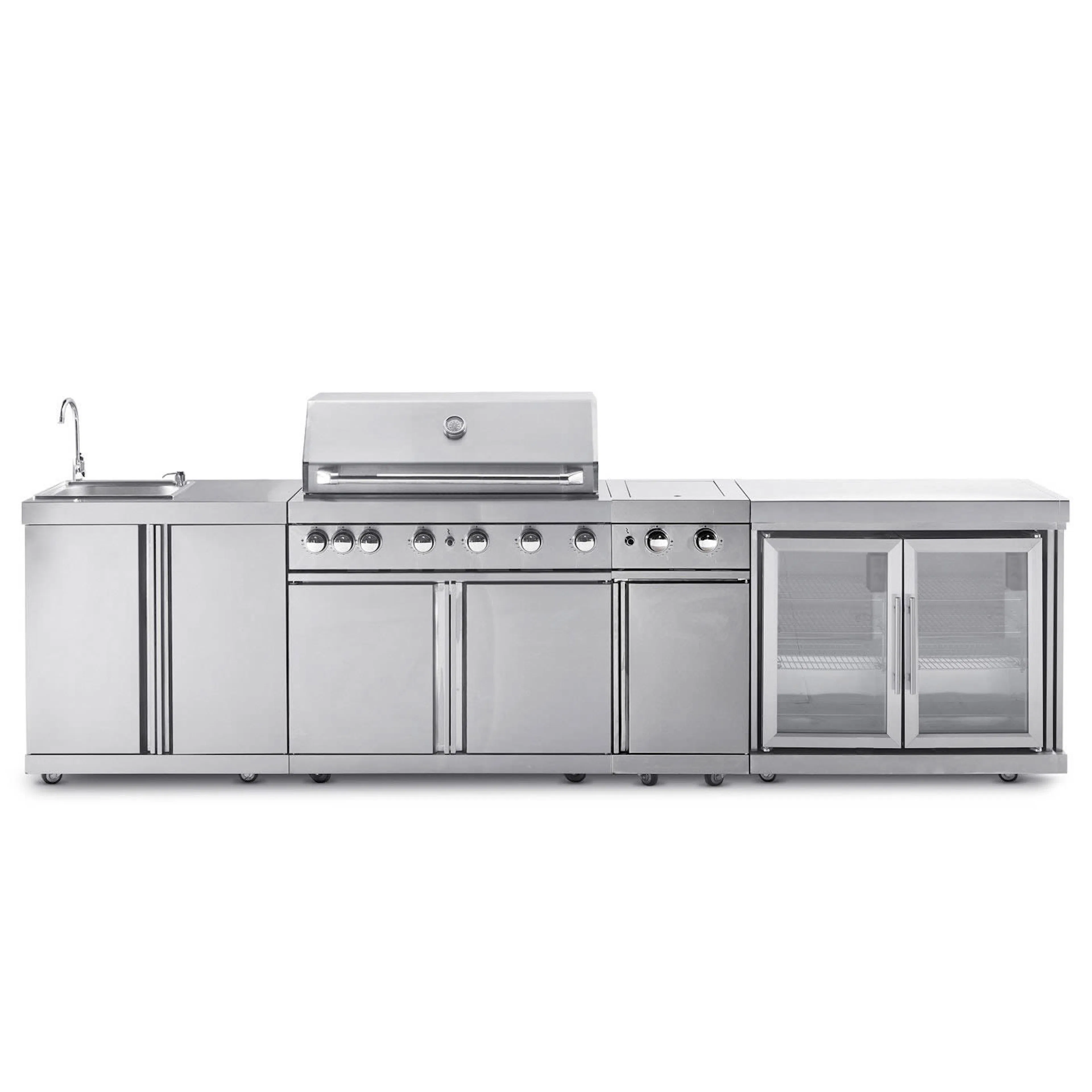 Fristående Utekök Myoutdoorkitchen Stainless Collection Wisconsin