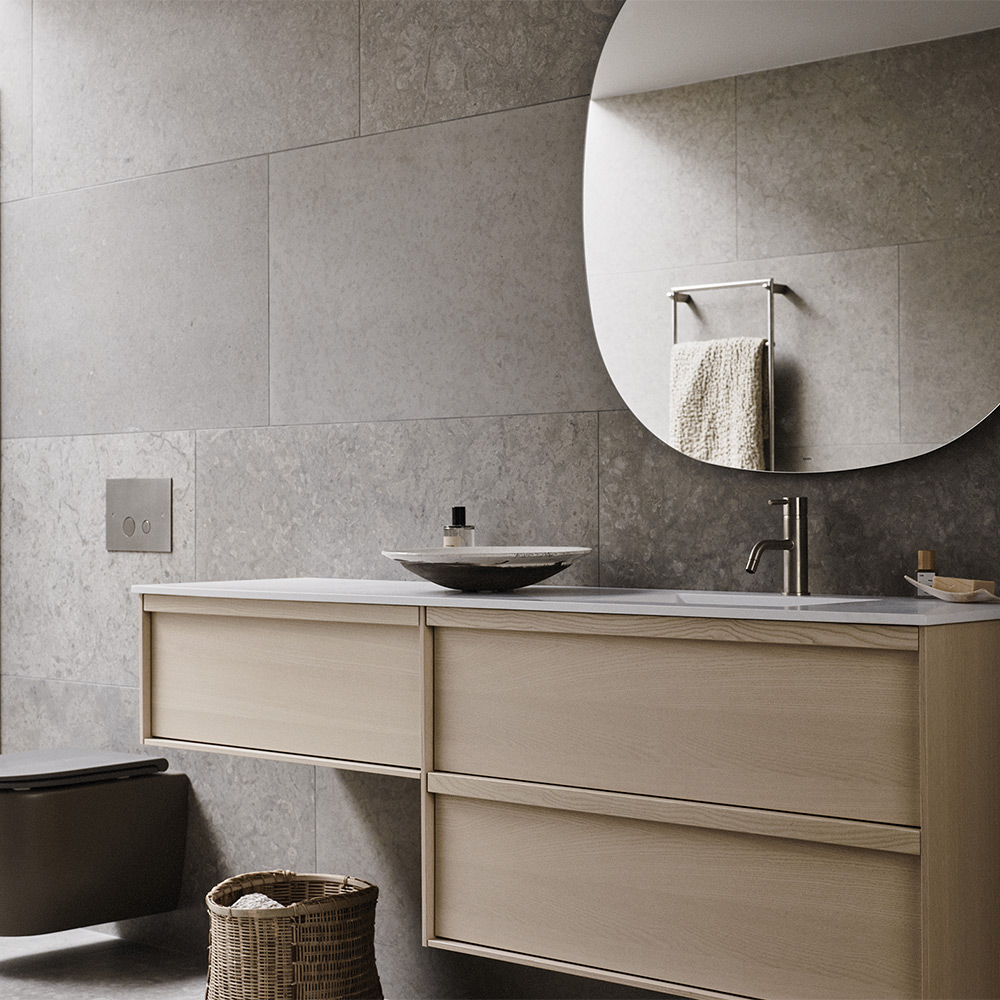 Klinker Bricmate J66 Runö Light Grey 60x60 cm