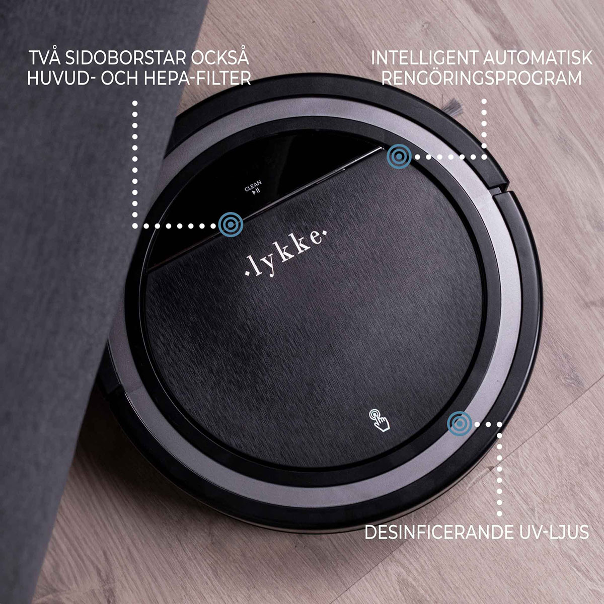 Robotdammsugare Lykke Pro 1500