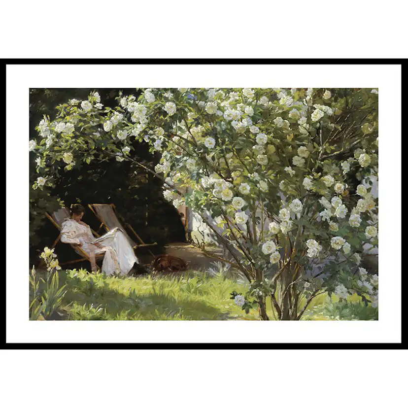 Poster Gallerix Marie Krøyer Seated By P.S. Krøyer
