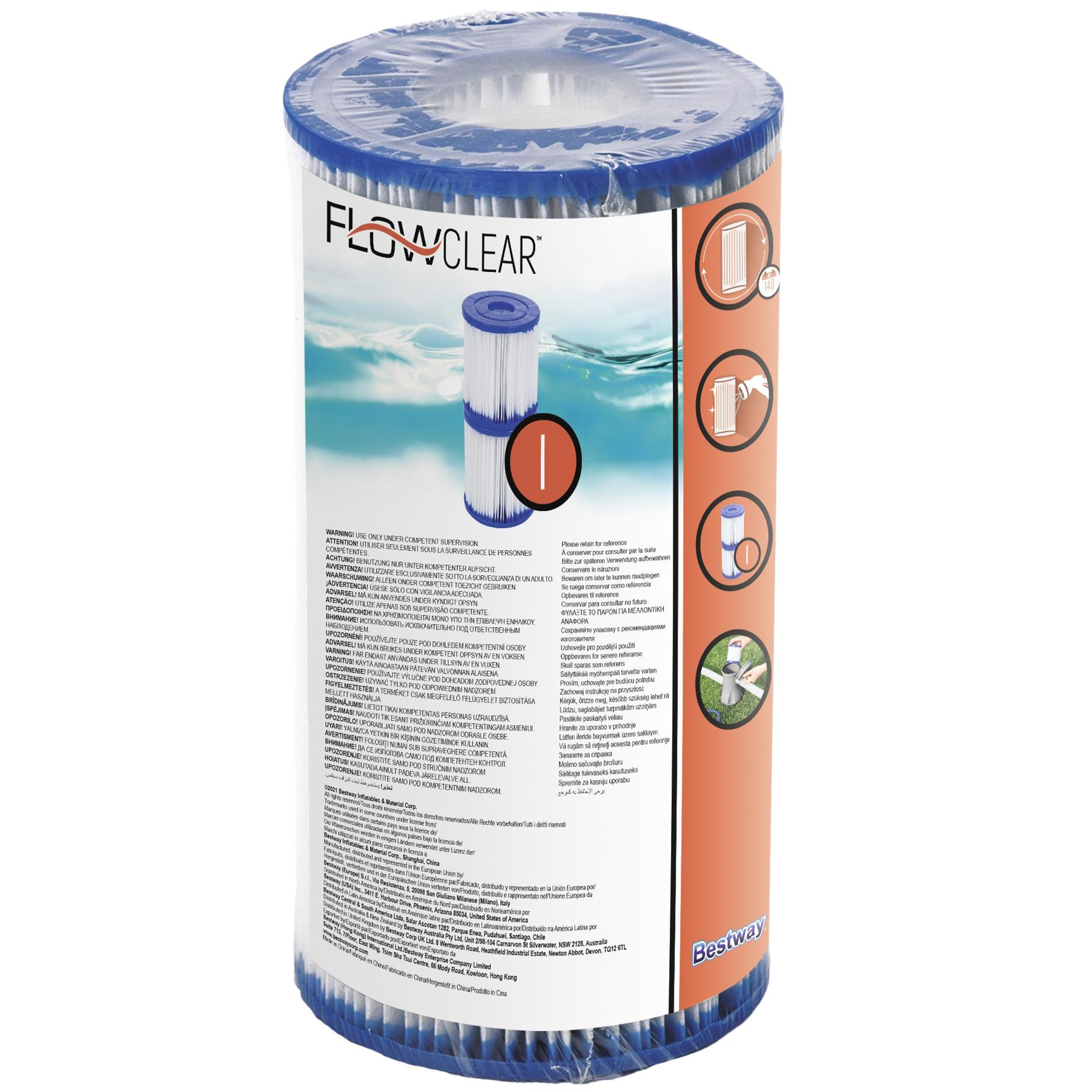Filter Bestway Flowclear Cartridge (I) 2-pack