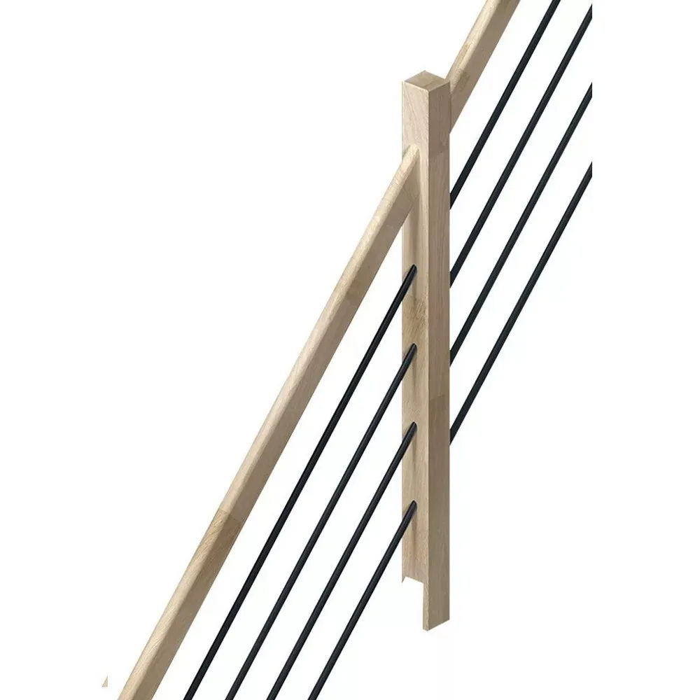 Räcke Dolle Helsinki Svart/Ek