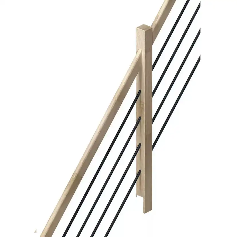 Räcke Dolle Helsinki Svart/Ek