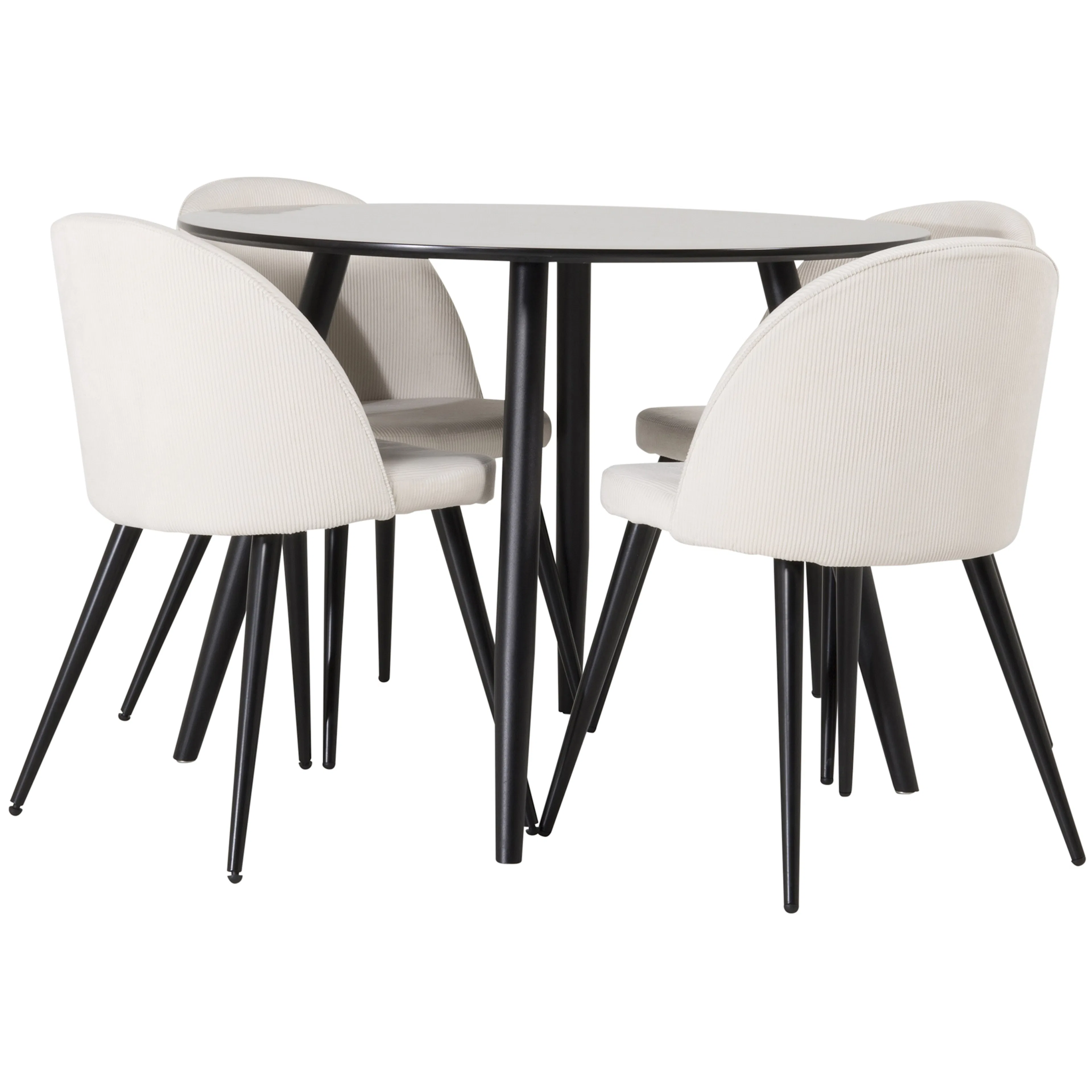 Svart/Beige