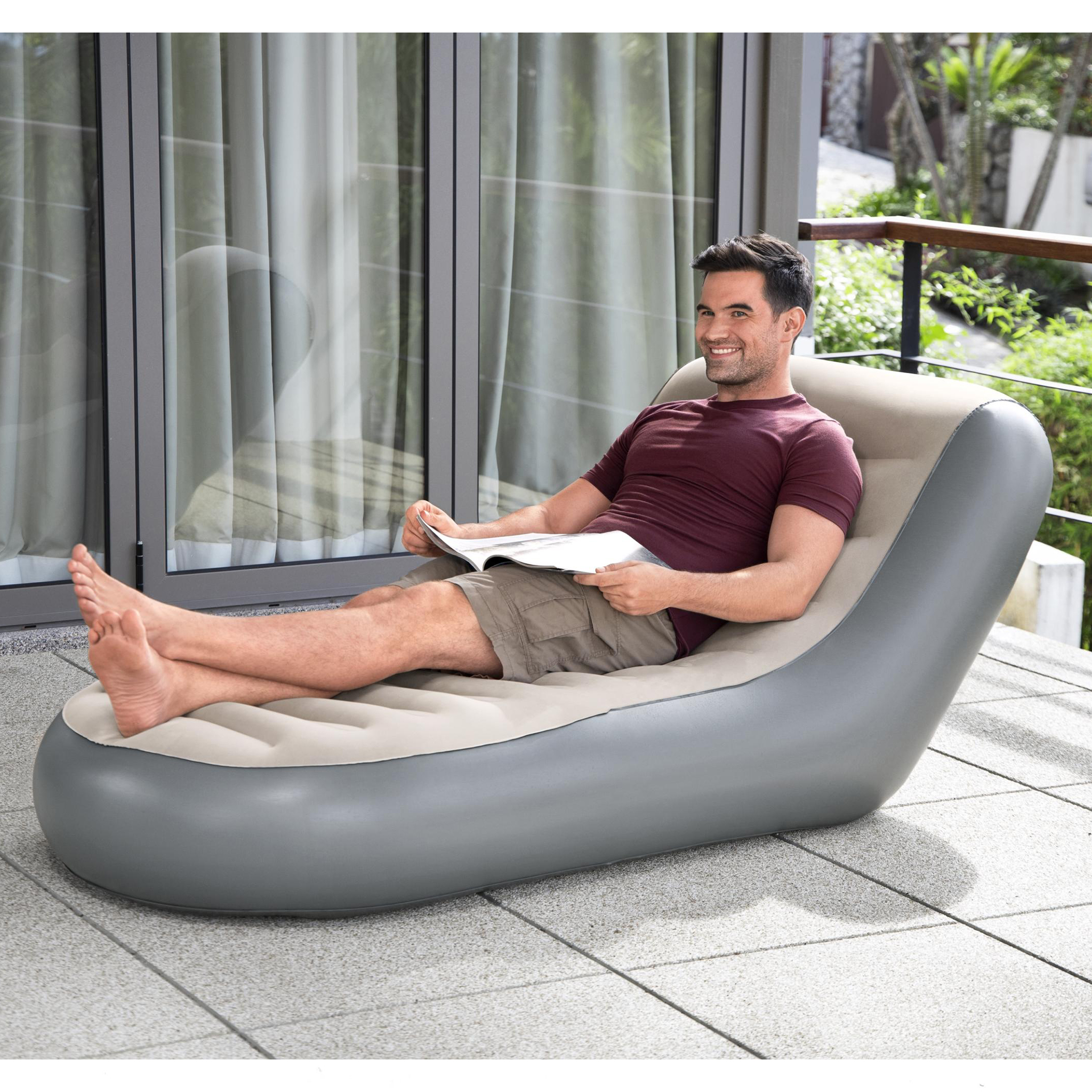 Uppblåsbar Fåtölj Bestway Chaise Sport™ Lounge