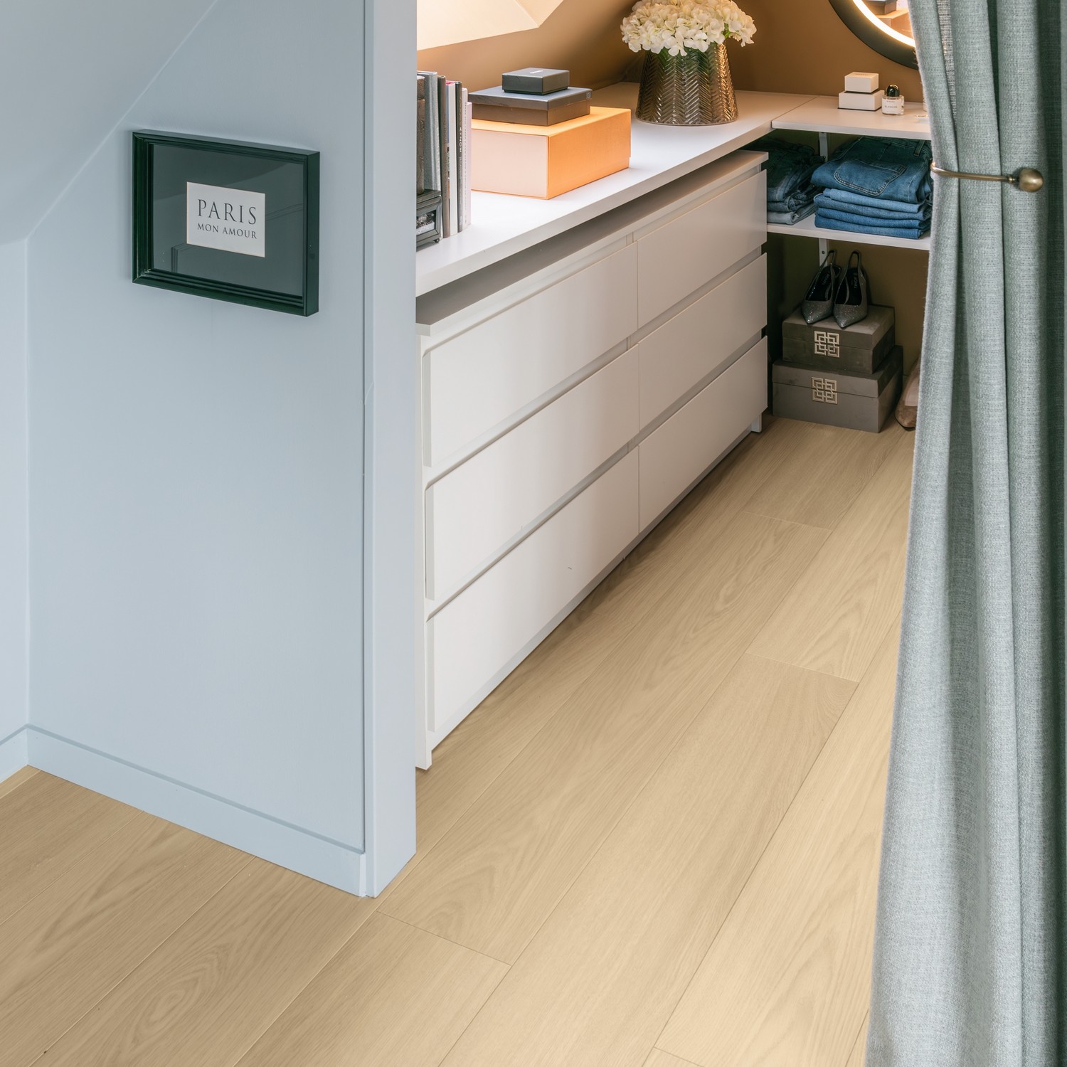 Laminatgolv Lillehammer SELECT BEIGE OAK Living Expression