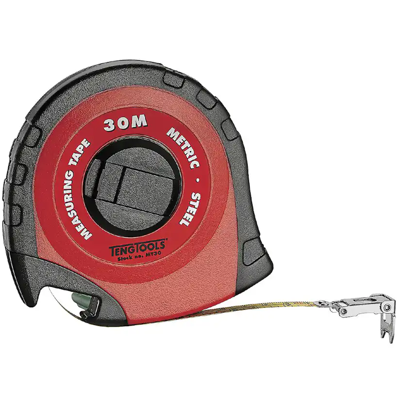 Stålmåttband i kapsel Teng Tools MT10/MT30