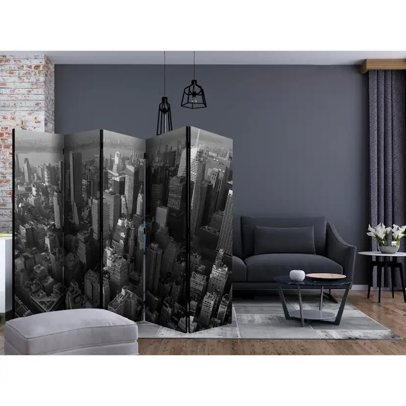 Rumsavdelare Arkiio New York Skyscrapers Bird's Eye View II 225x172 cm