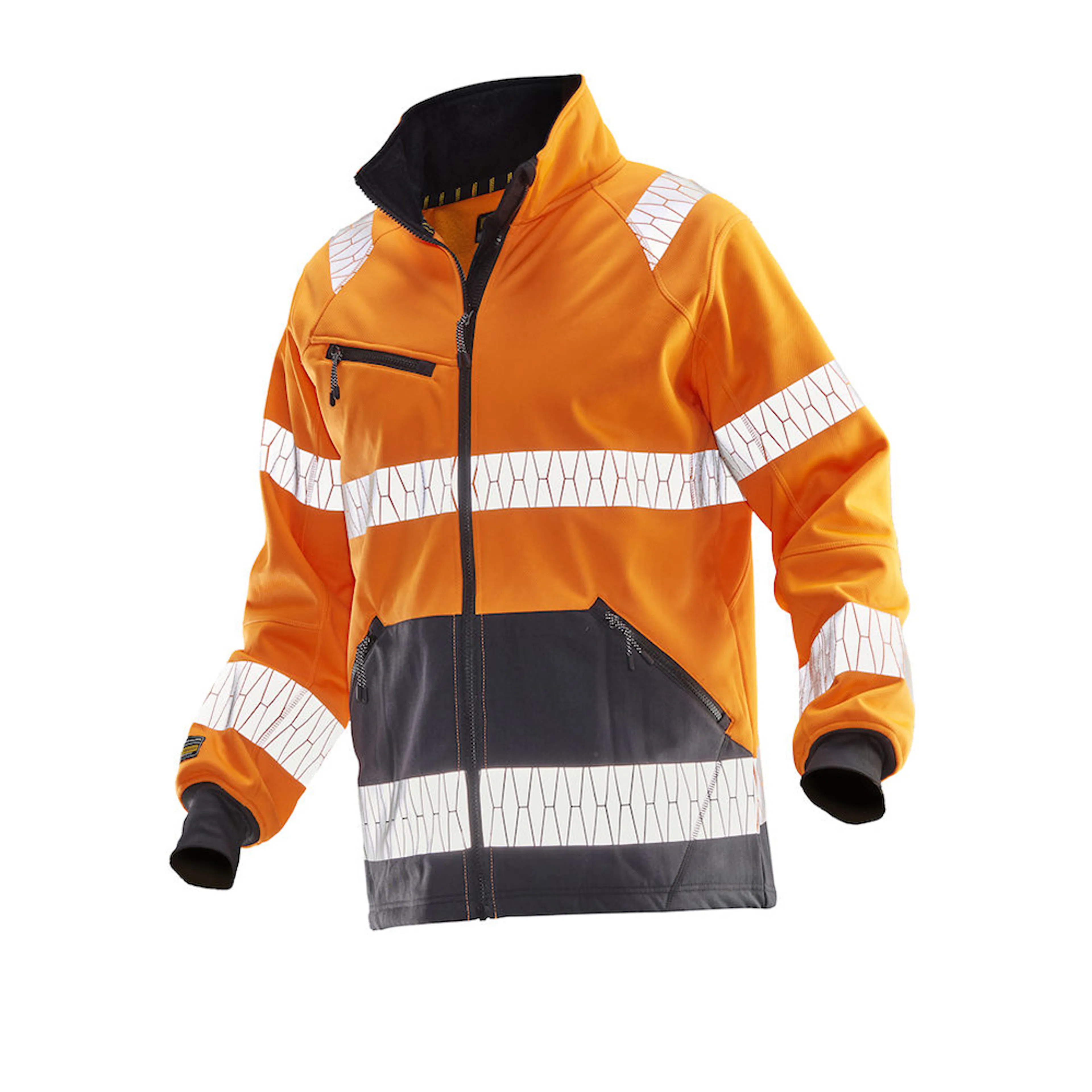 Orange/Svart