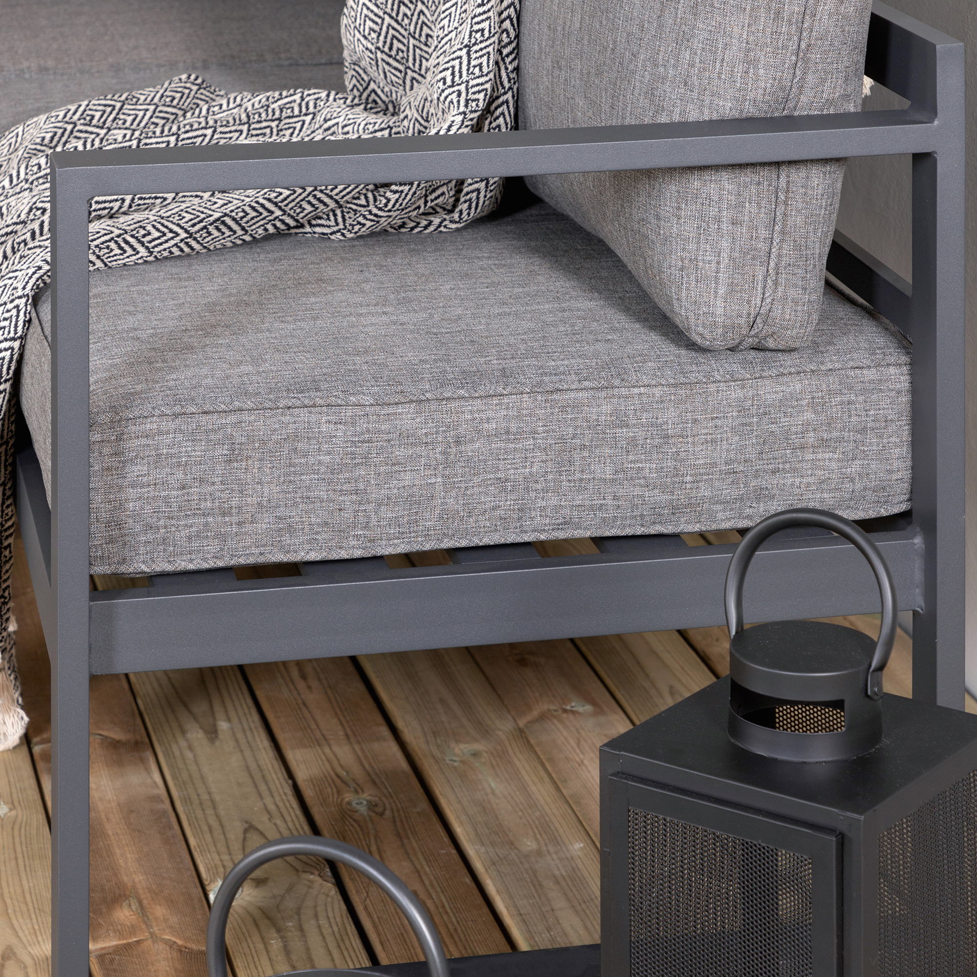 Soffgrupp Venture Home Salvia Aluminium/Glas Utomhus