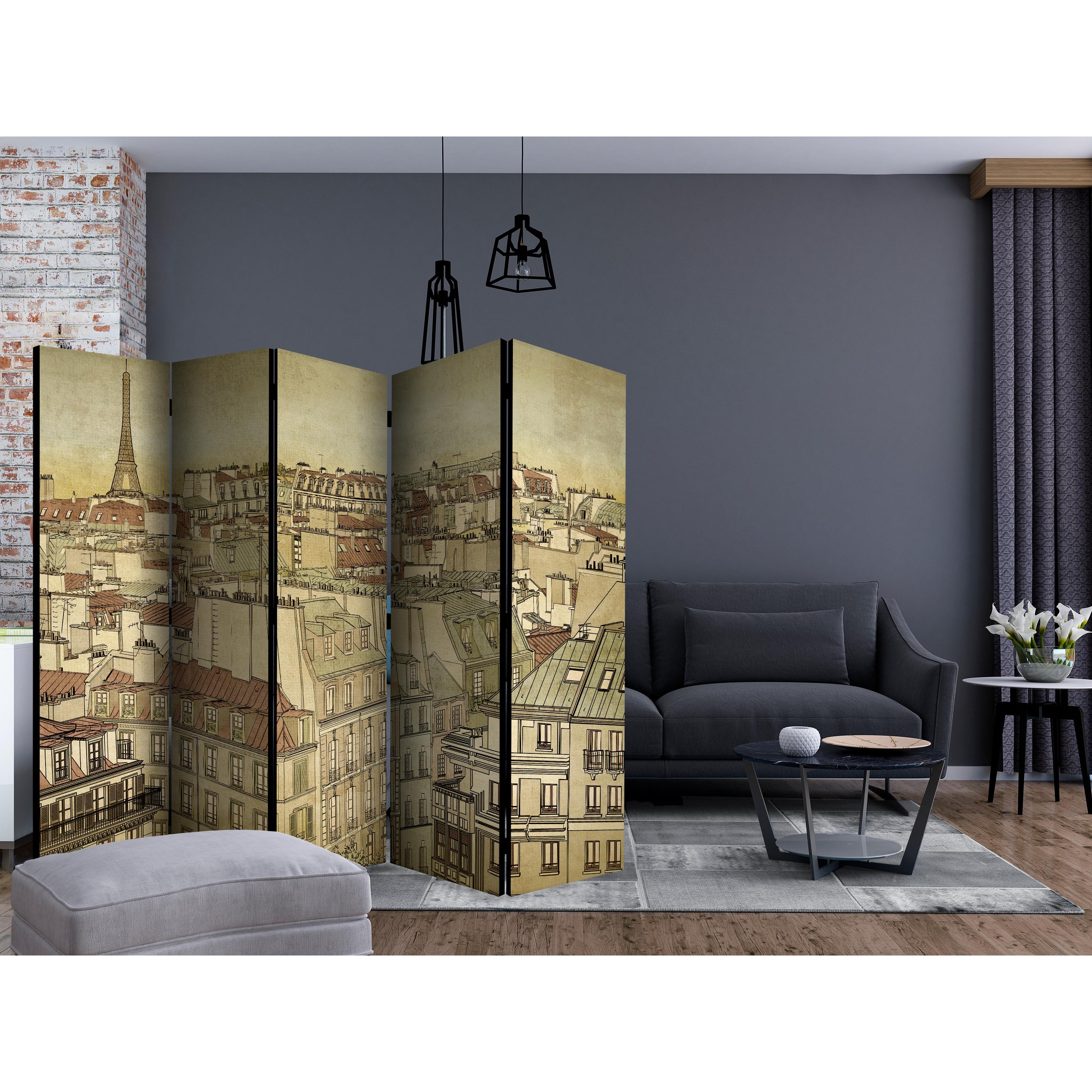 Rumsavdelare Arkiio Good Bye Paris! II 225x172 cm