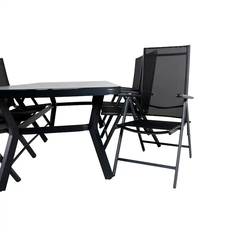 Matgrupp Venture Home Virya Matgrupp Utomhus 200cm med 6 Break Positionsstolar