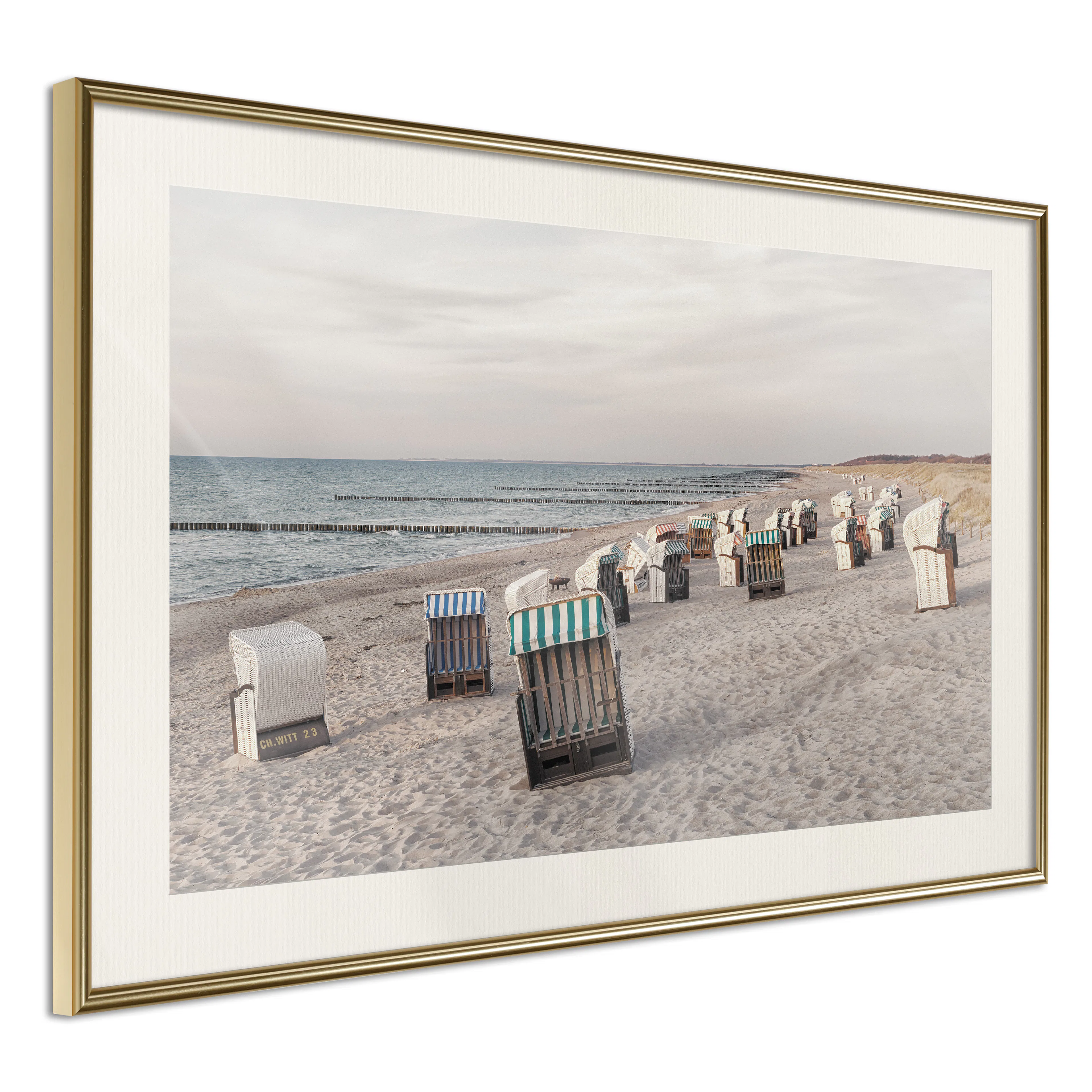 Poster Artgeist Affisch Beach Booth