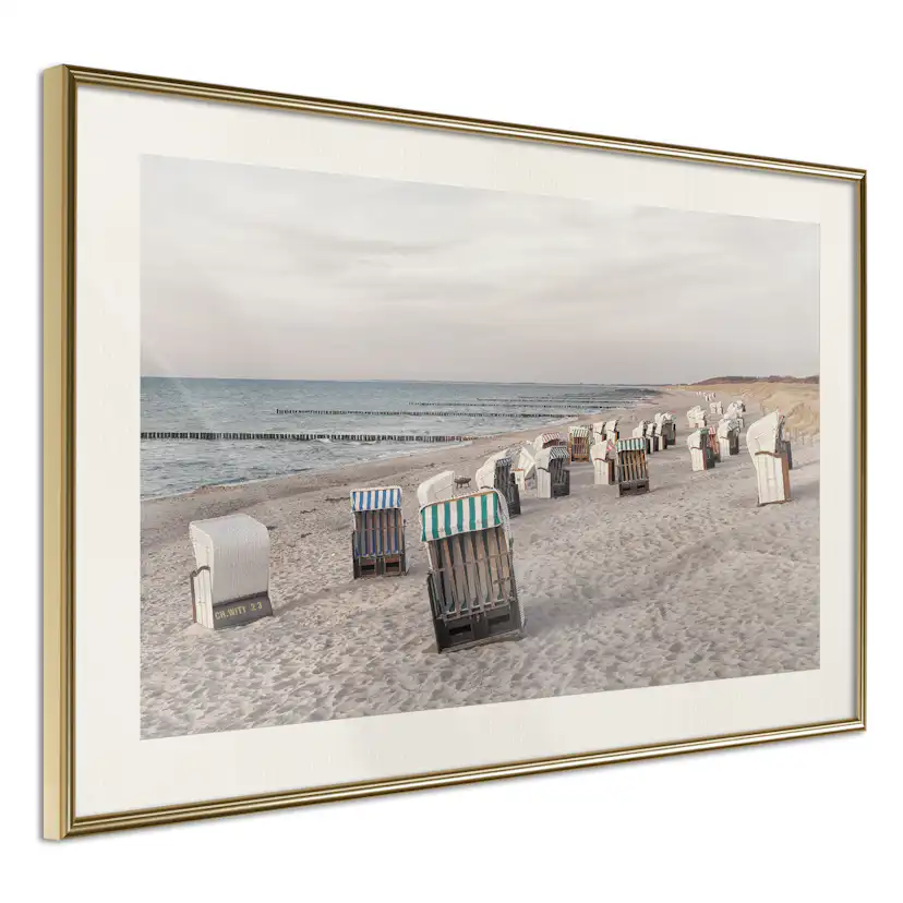 Poster Artgeist Affisch Beach Booth