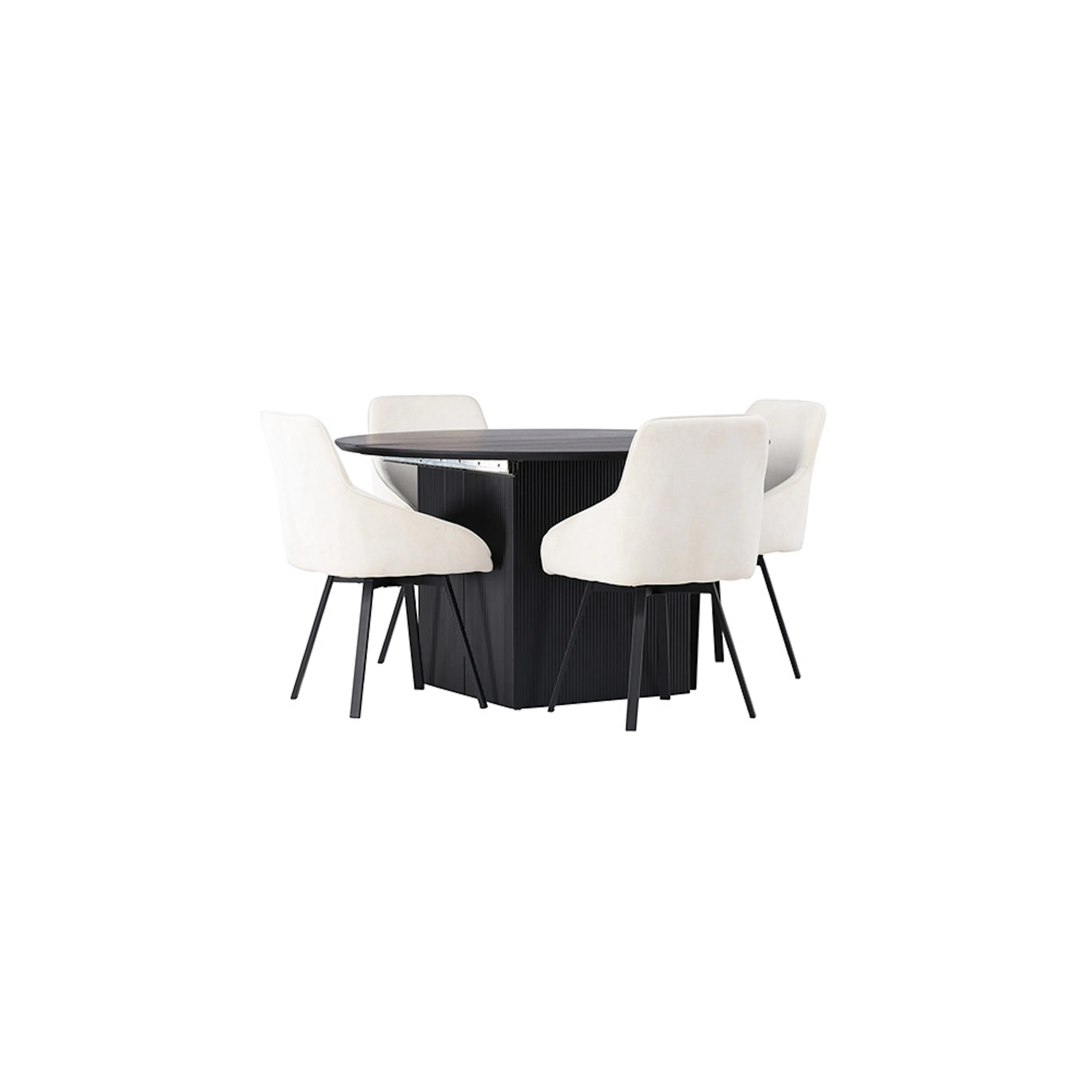 Svart/Beige