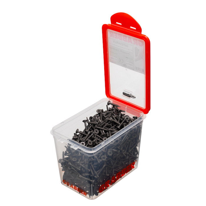 Gipsskruv Grabber mot Tjock Plåt