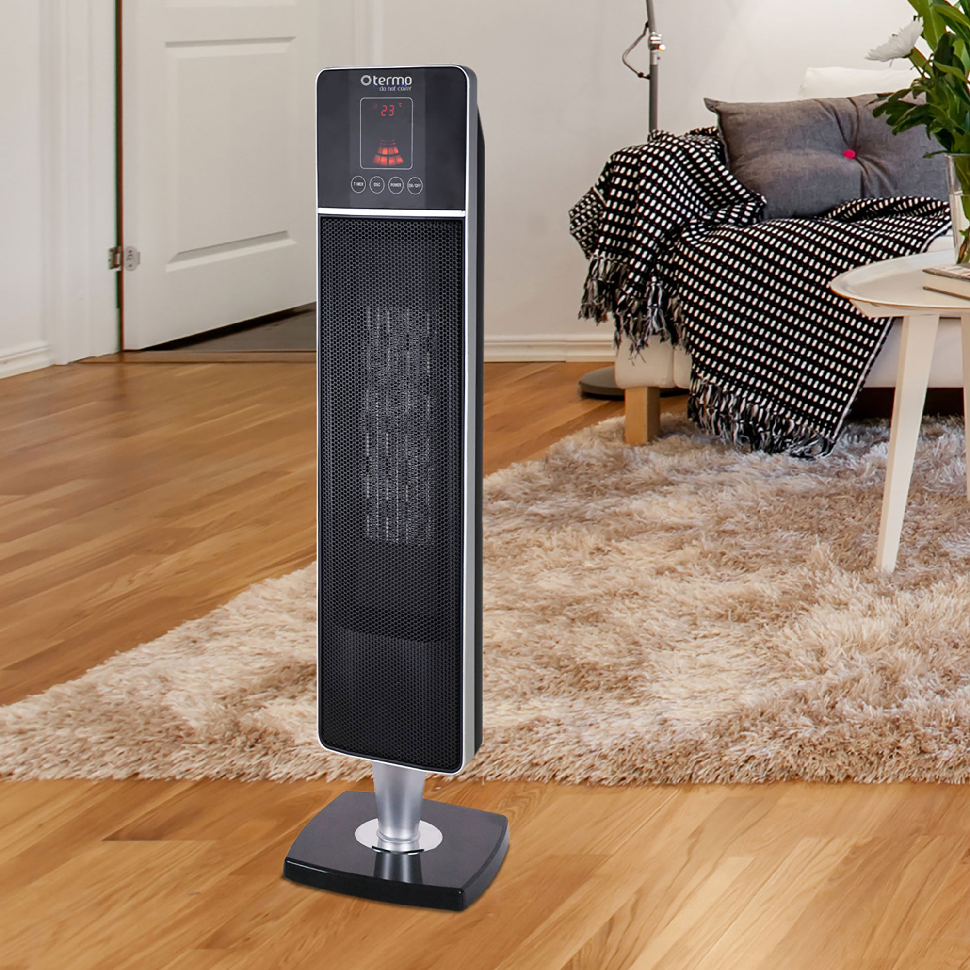 Värmefläkt Termo Heat Design Line 2000 W med Fjärrkontroll