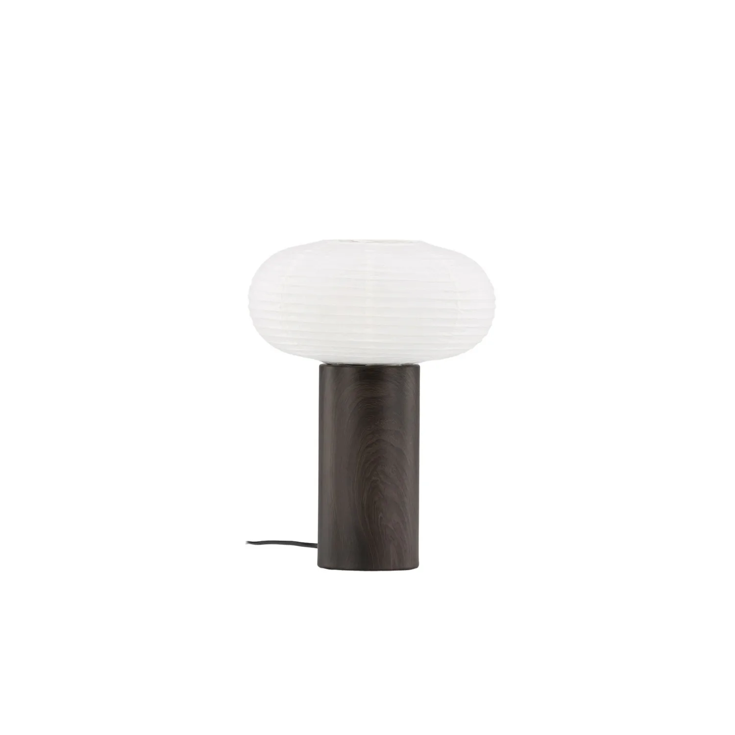 Hovfjället 25cm Table Lamp - Oak Foil / Rice Paper Brun