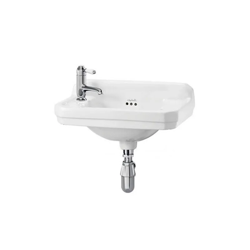 Burlington handfat Edwardian 51 cm - 1 till vänster Ett blandarhål till vänster
