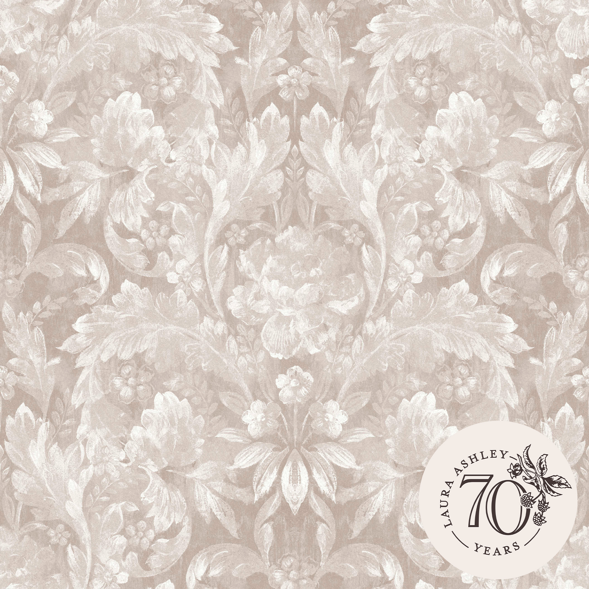 Tapet Laura Ashley Apolline Dove Grå 119843
