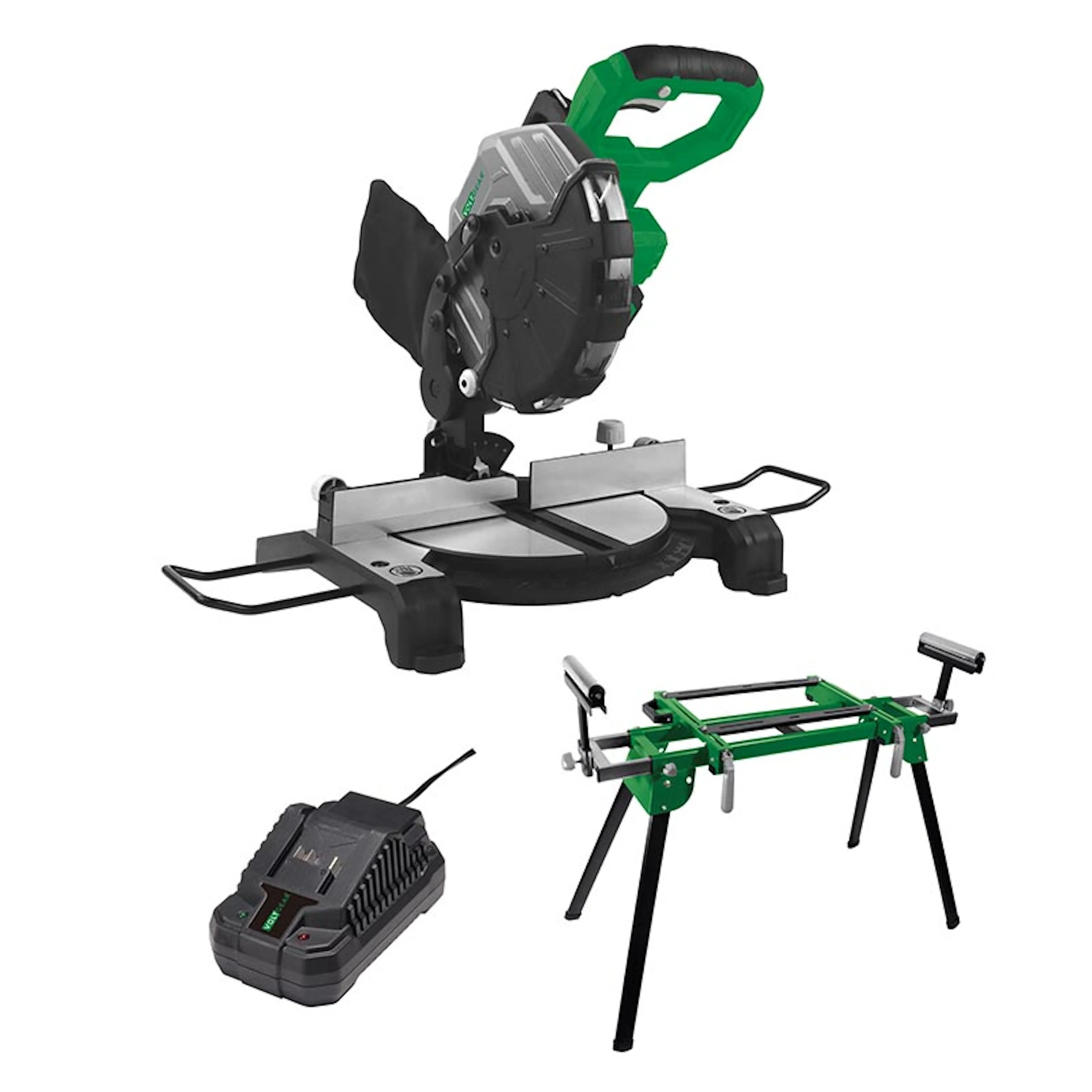 Kap- och Gersåg Voltgear 20V Bf Batteri 4Ah Laddare & Sågbänk