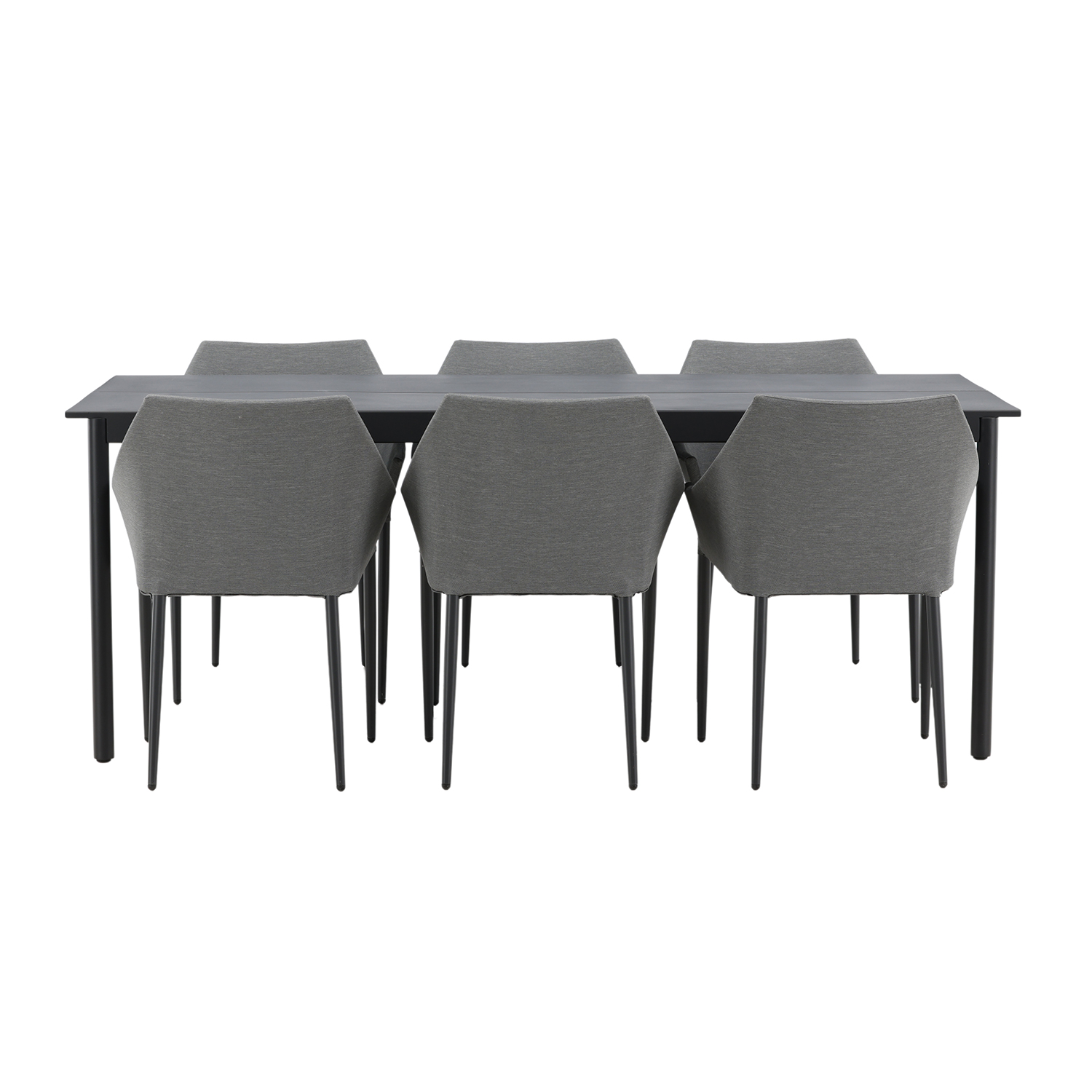 Matgrupp Utomhus Venture Home Modena 200x100 cm med 6 Spoga Trädgårdsstolar