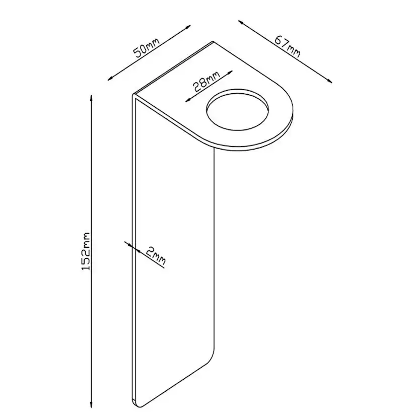 Tvålhållare Lavabo Luna