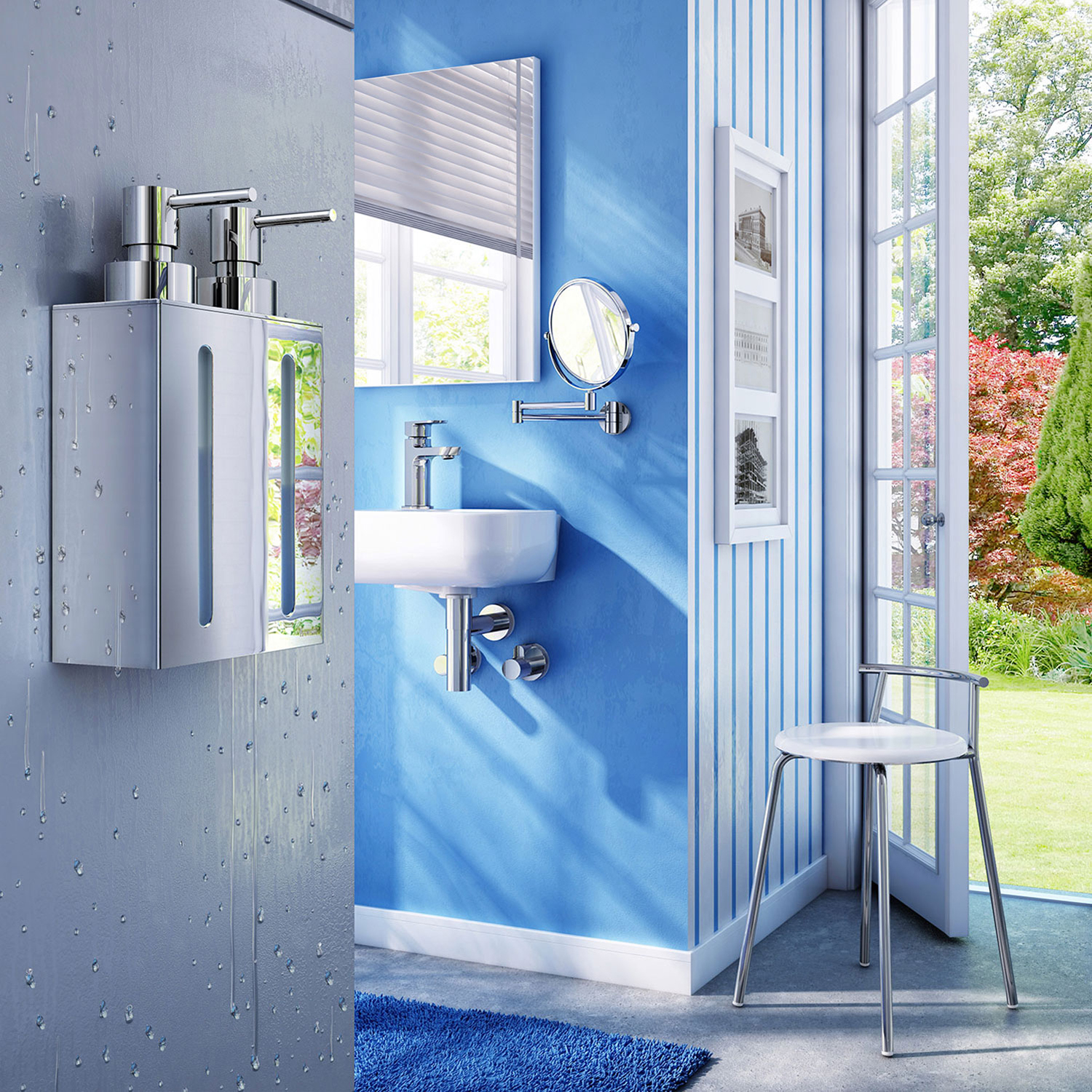 Tvåldispenser Smedbo Outline FK258 Krom