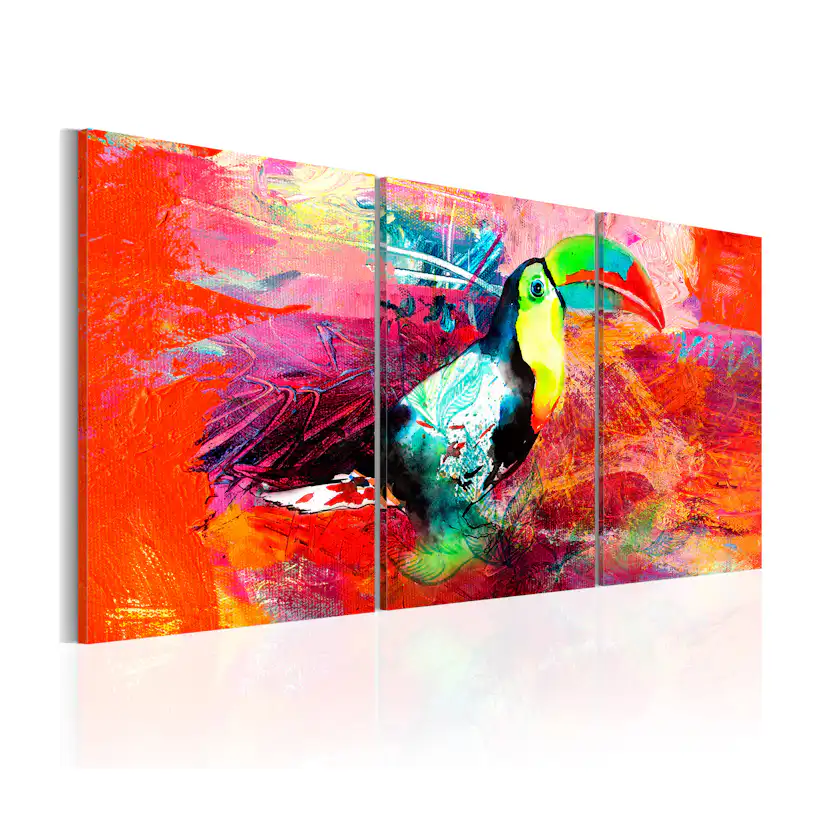 Tavla Arkiio Colourful Toucan