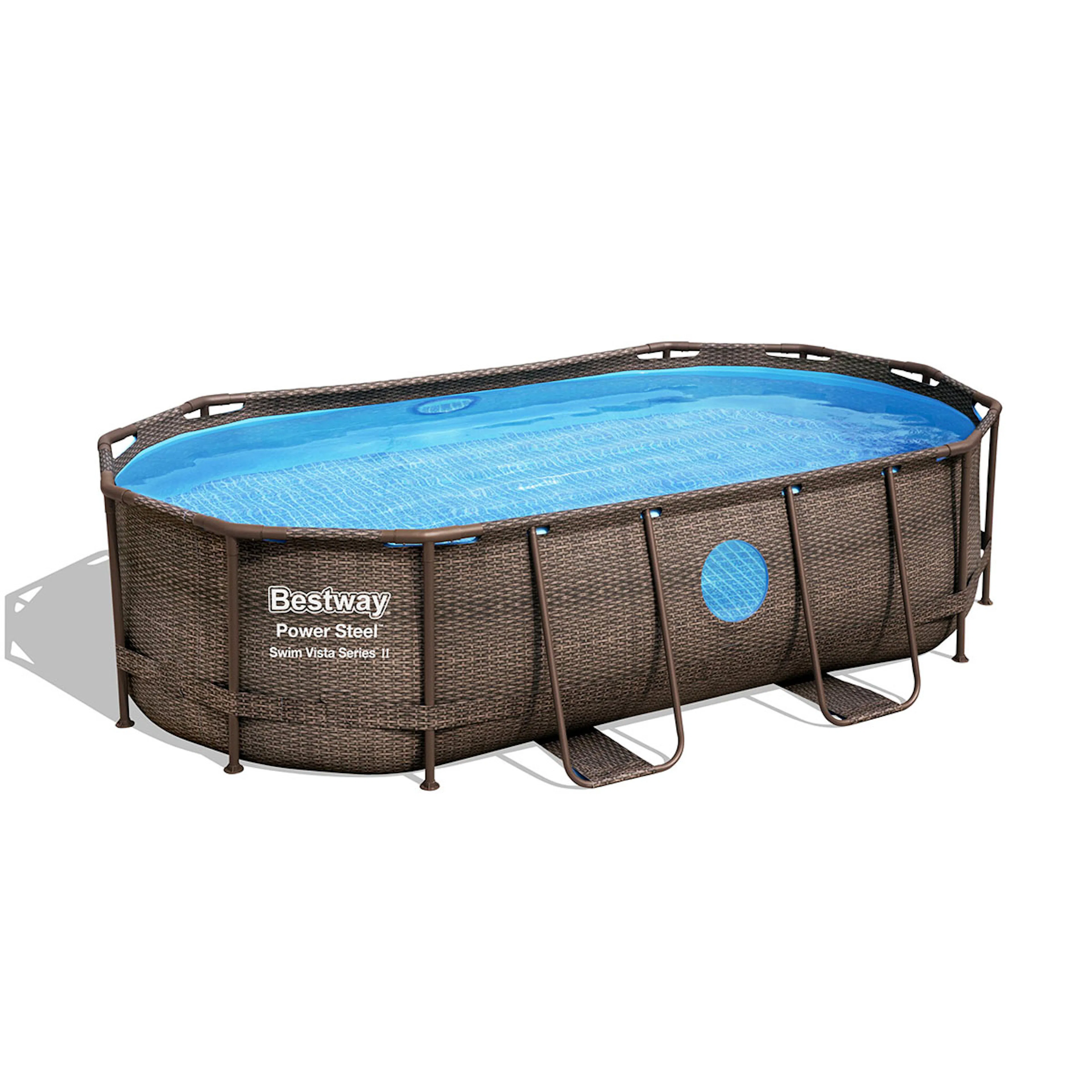 Poolpaket Bestway Power Steel Swim Vista ll 4,27 x 2,5 m