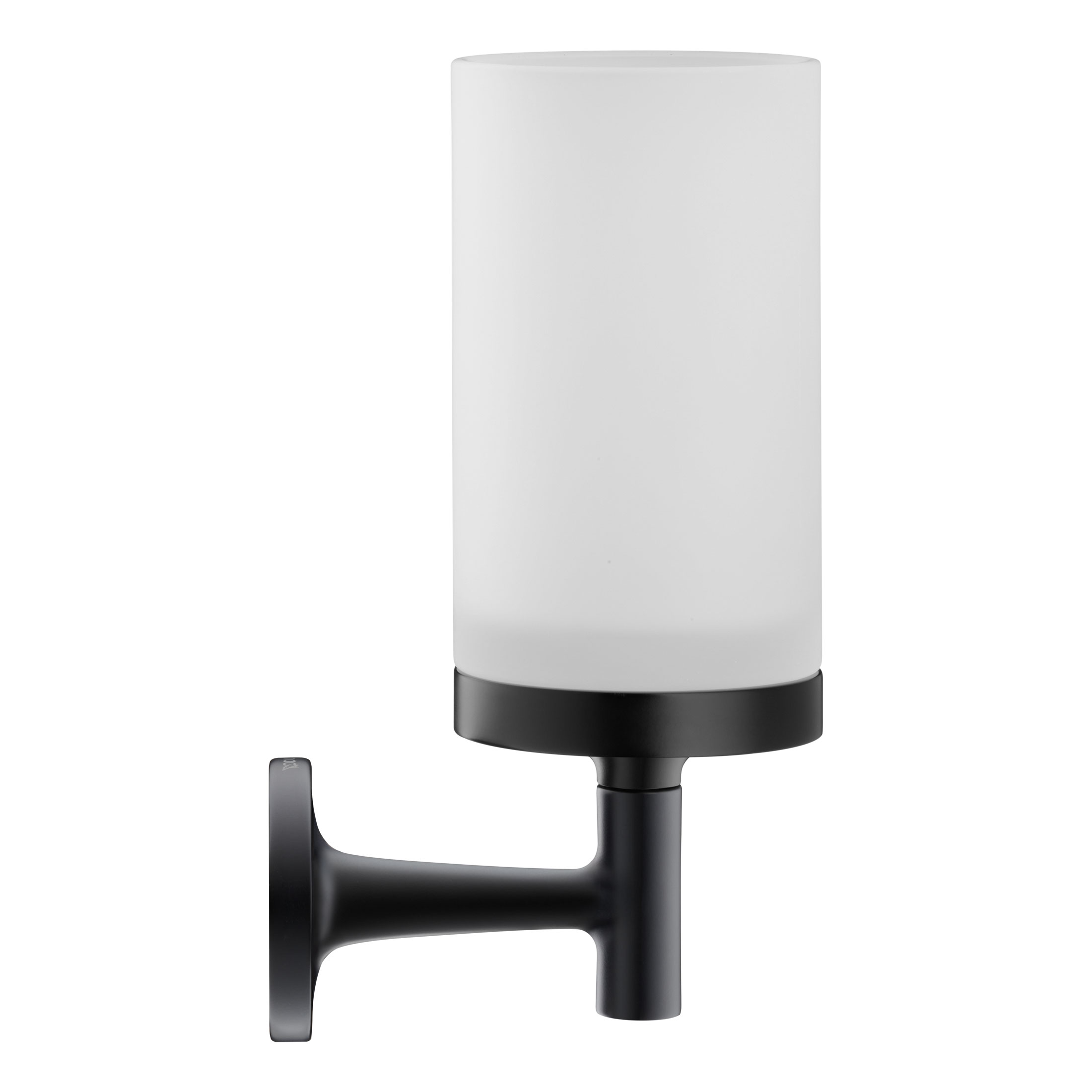 Glashållare Duravit Starck T 009931 Mattsvart Mattsvart/Frostat glas