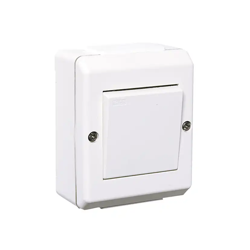 Strömbrytare Elko Trapp/1-Pol IP55 RS Renvit