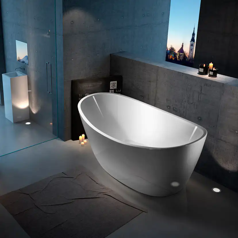 Badkar Bathlife Ideal Relax Vit