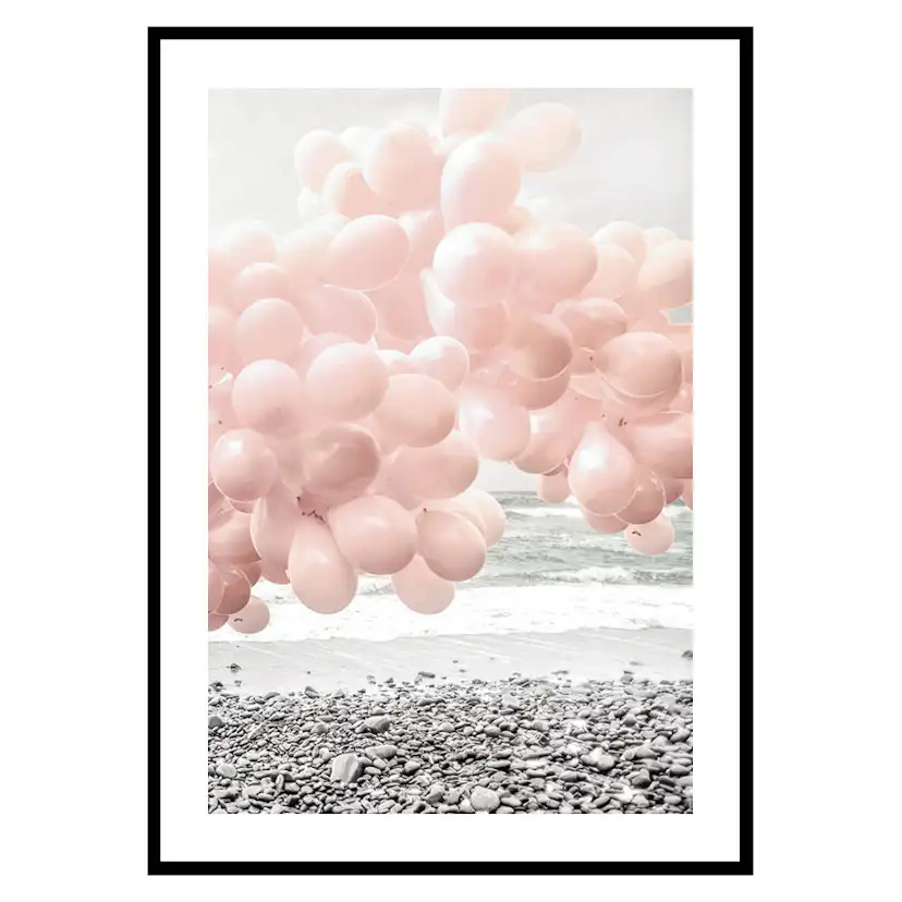 Poster Gallerix Pink Balloons No2