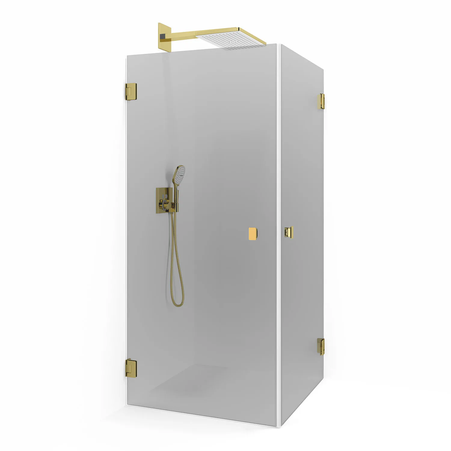 Grace Rak Hörn 70x90 Gu To Grace Rak Hörna 70x90 Guld Tonat 700x900 mm, Guld, Tonat Glas