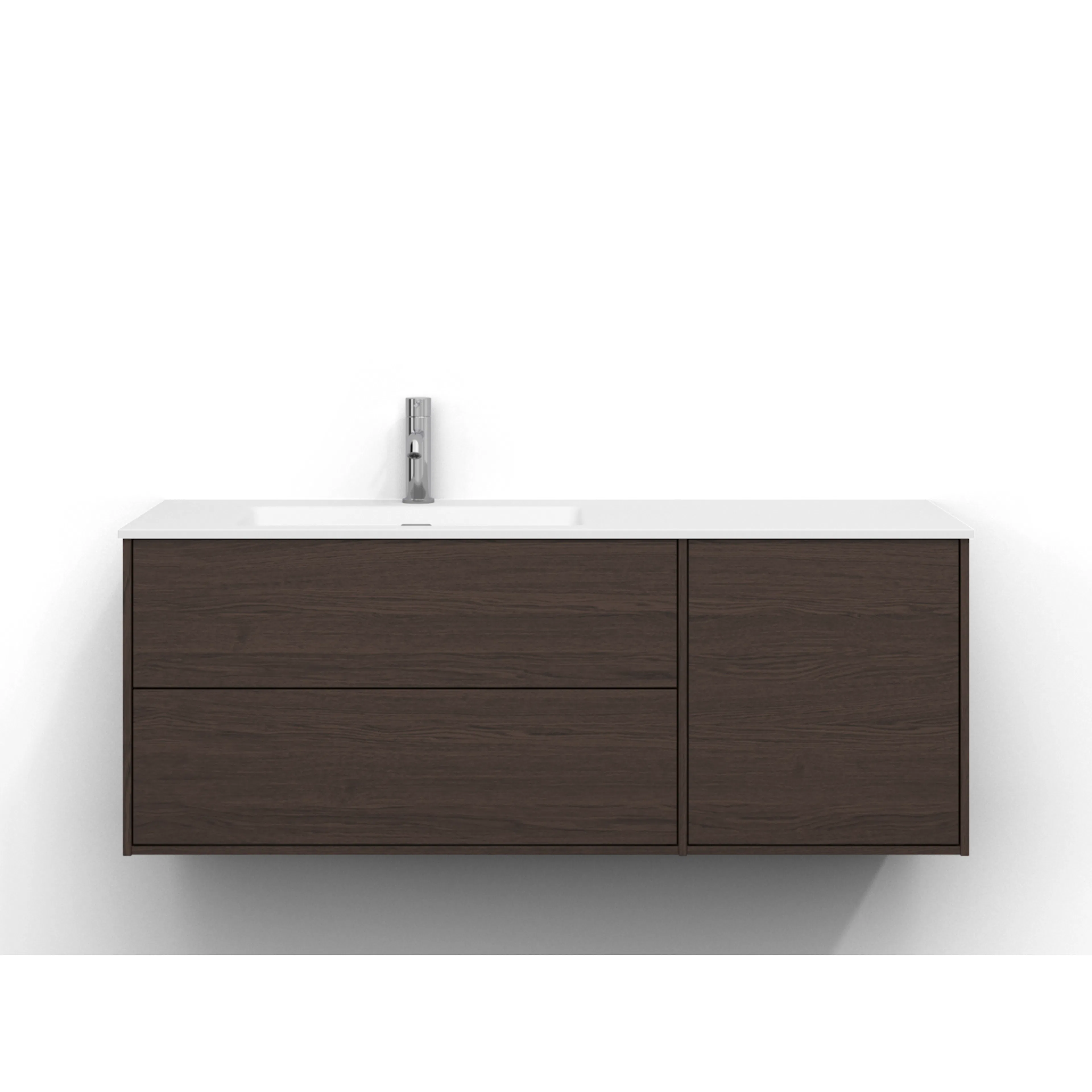 Tvättställsskåp Svedbergs Epos 120x45 med 2+1 Lådor