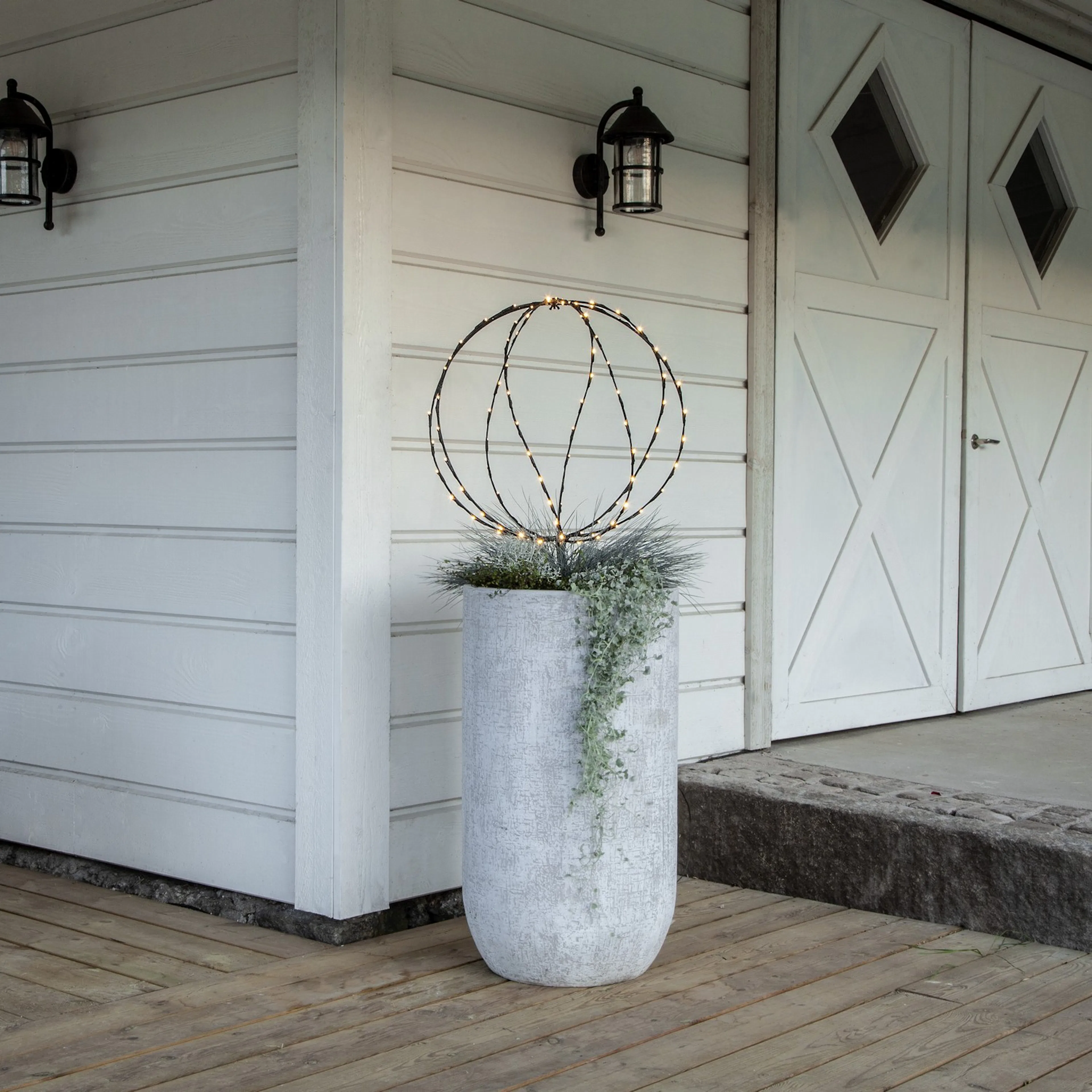 Utomhusdekoration Star Trading Sphere Klot B/O