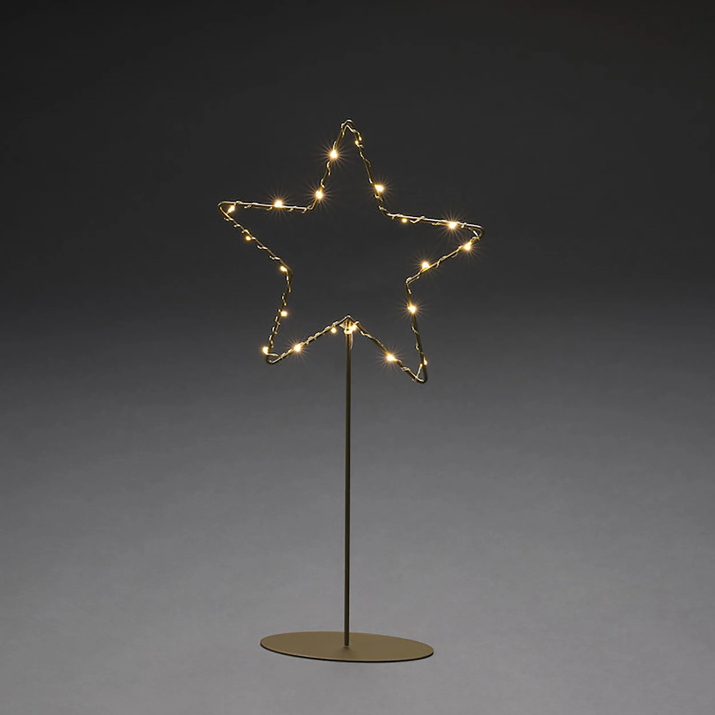 Adventsstjärna Gnosjö Konstsmide 20L LED Metall