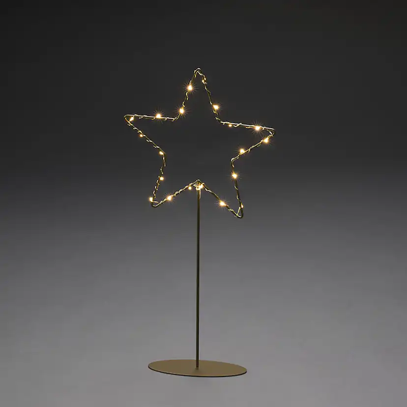 Adventsstjärna Gnosjö Konstsmide 20L LED Metall