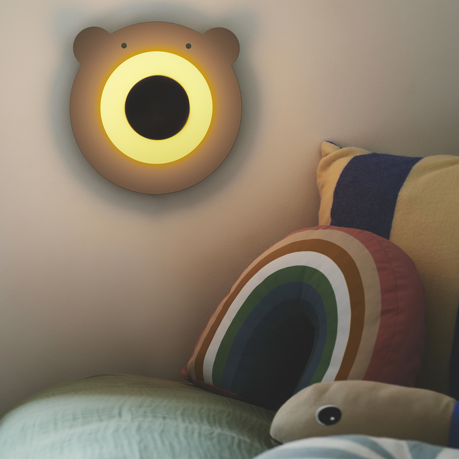 Vägglampa Nordlux Bruna Bear