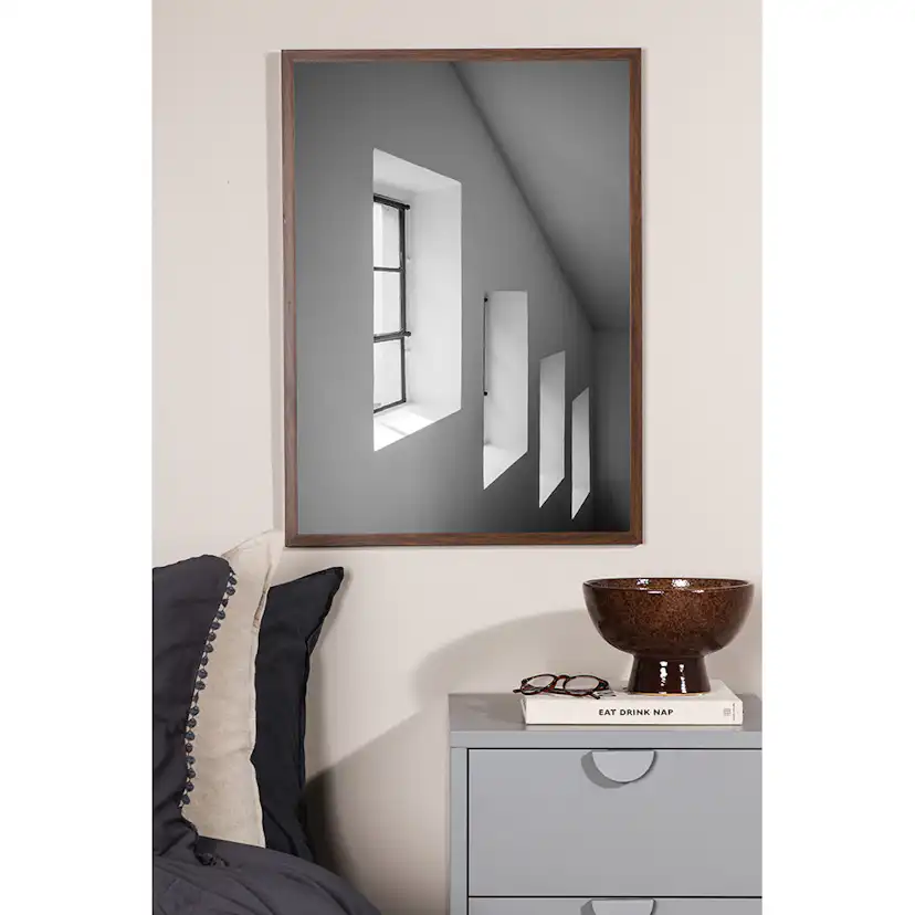 Posters Venture Home Windows Svart/vit