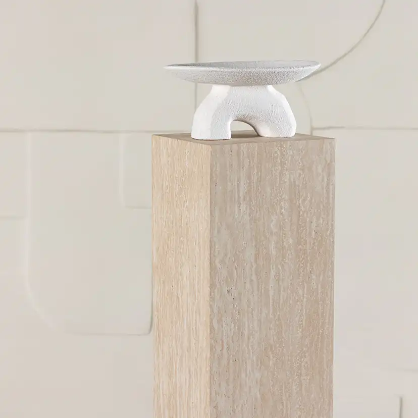 Piedestal Vind Ramsvik Travertine 95 cm