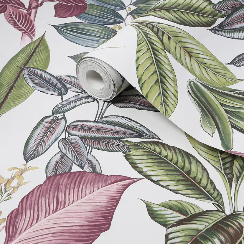 Tapet NEXT Fantasy Rainforest Leaves Multi
