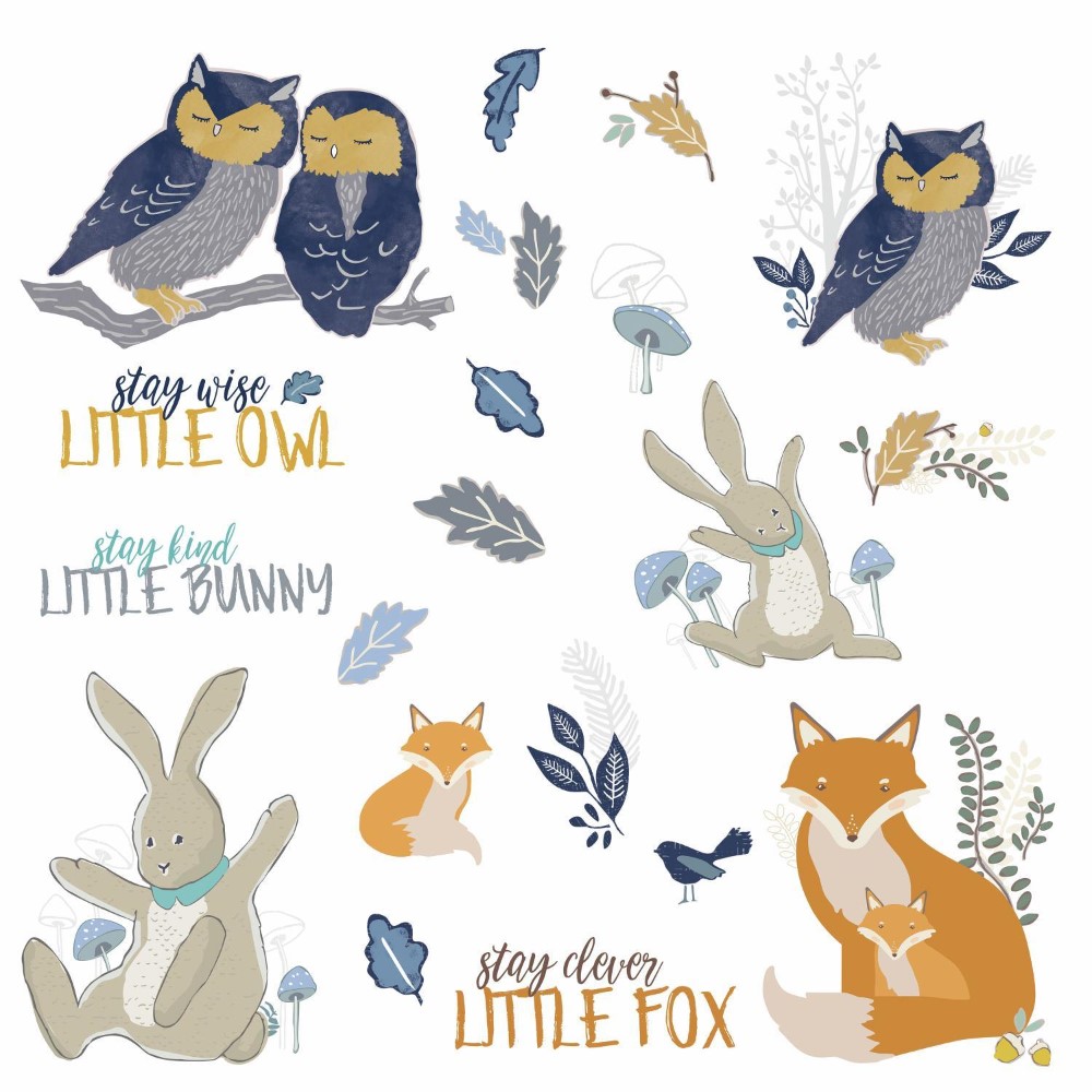 Väggdekor RoomMates Patine Vie Animals