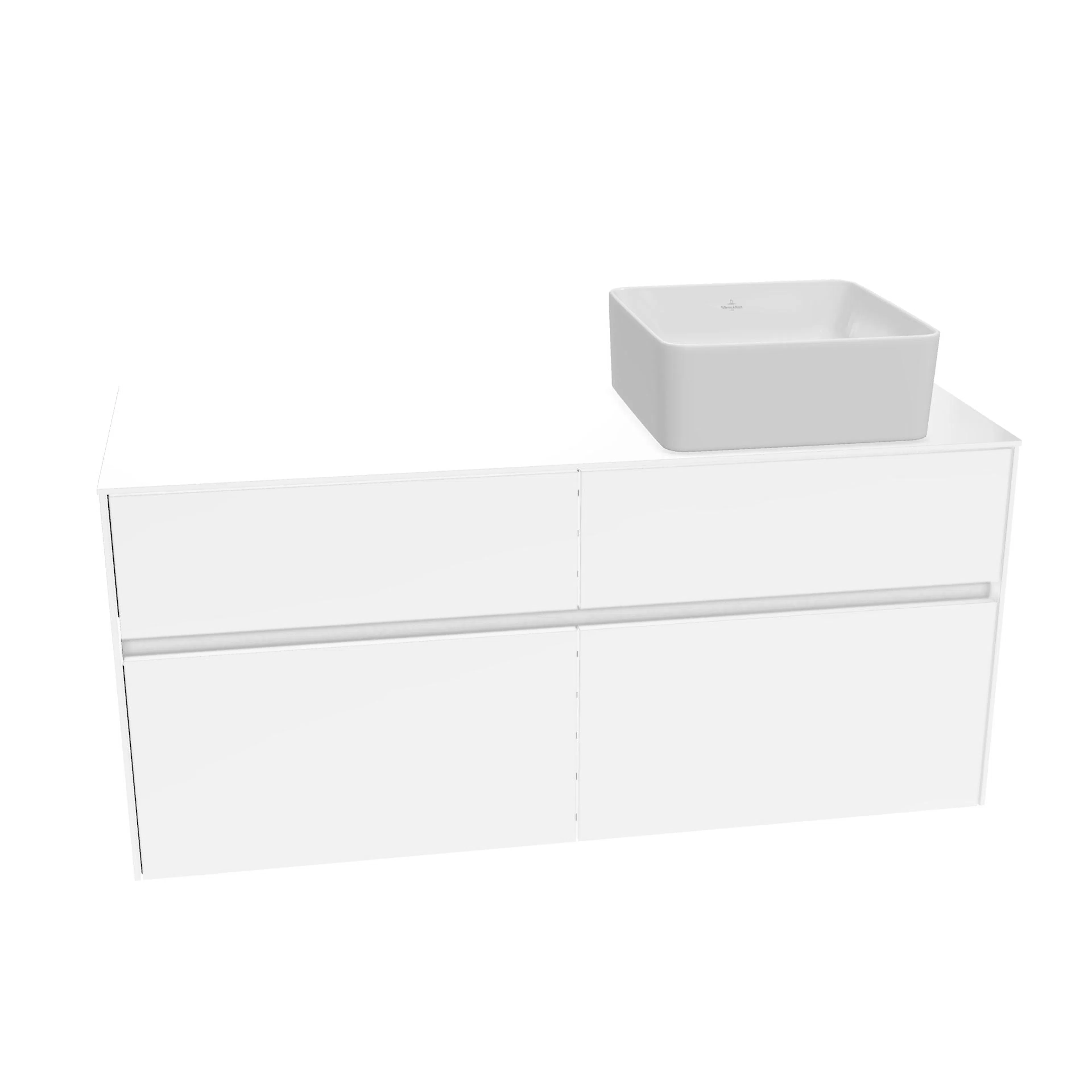 Tvättställsskåp Villeroy & Boch Collaro med 4 Lådor för Fristående Tvättställ