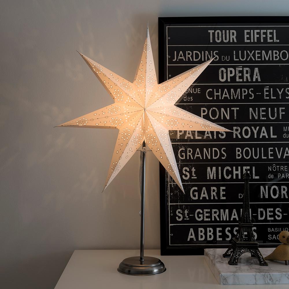 Adventsstjärna Gnosjö Konstsmide Fot 52 cm