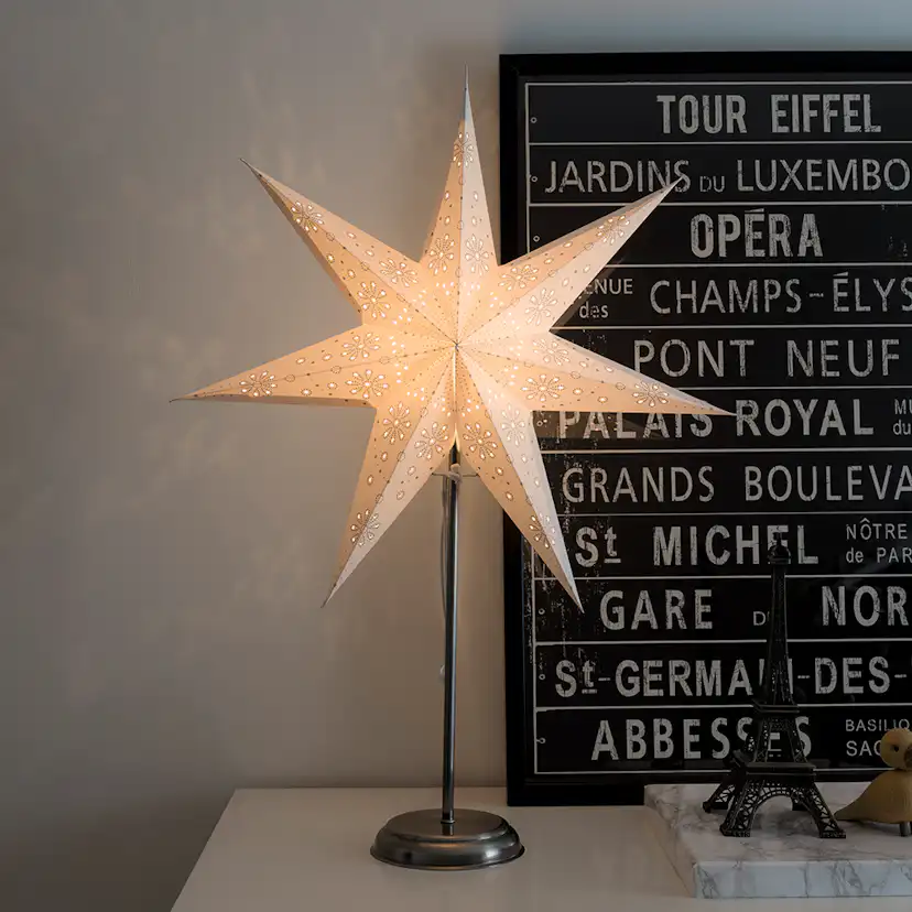 Adventsstjärna Gnosjö Konstsmide Fot 52 cm