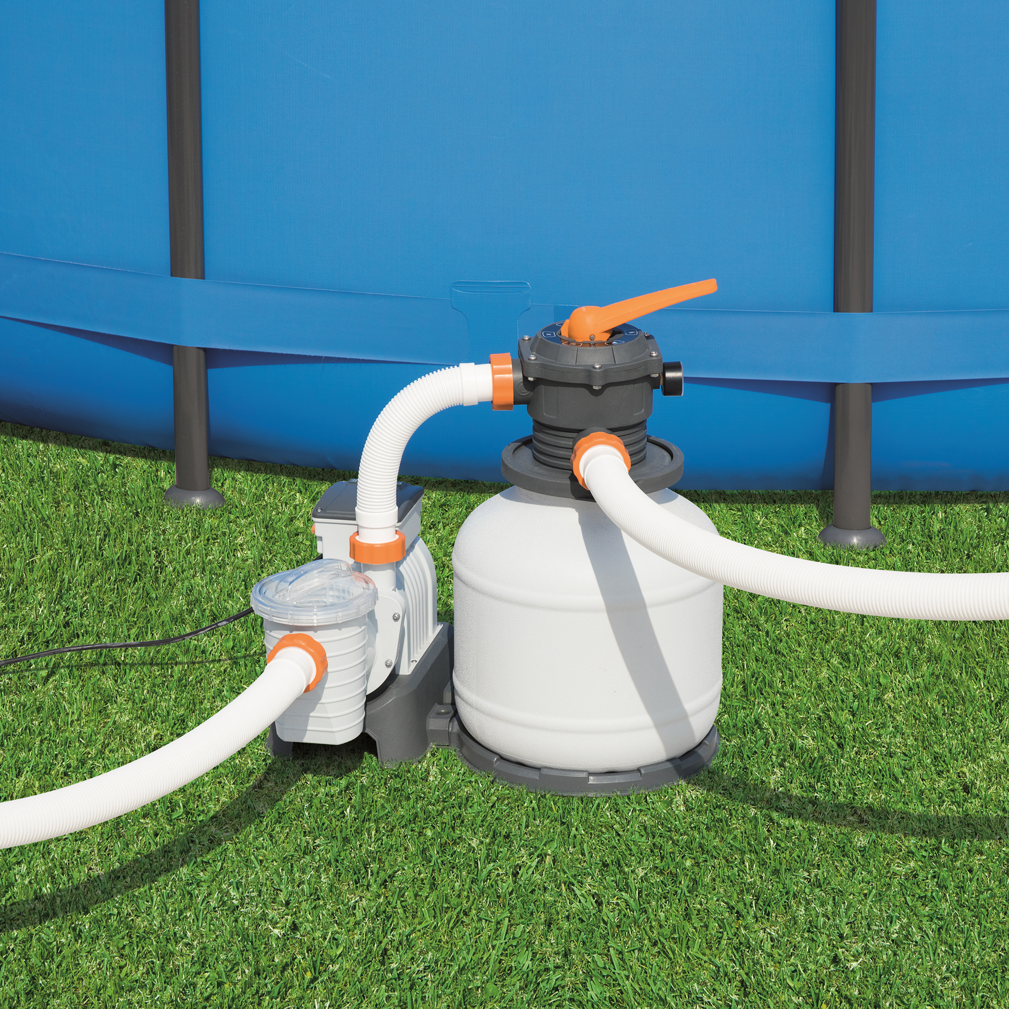 Sandfilterpump Bestway Flowclear Till Ovanmarkpool 1100-54500 Liter