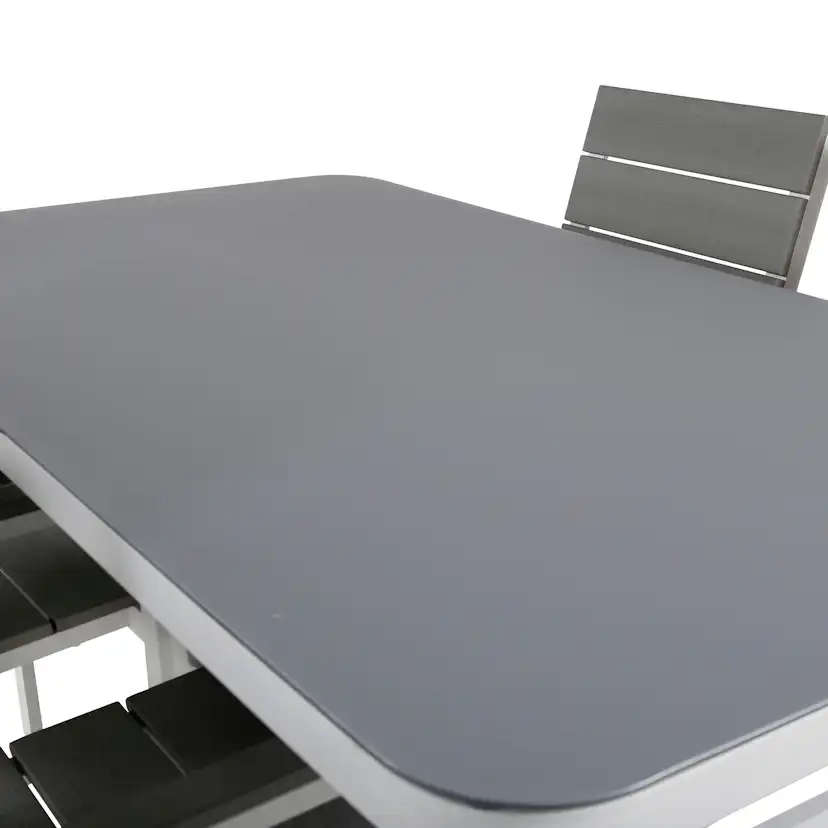 Matgrupp Venture Home Virya Matgrupp Utomhus 160cm med 4 Levels Stapelbara Matstolar