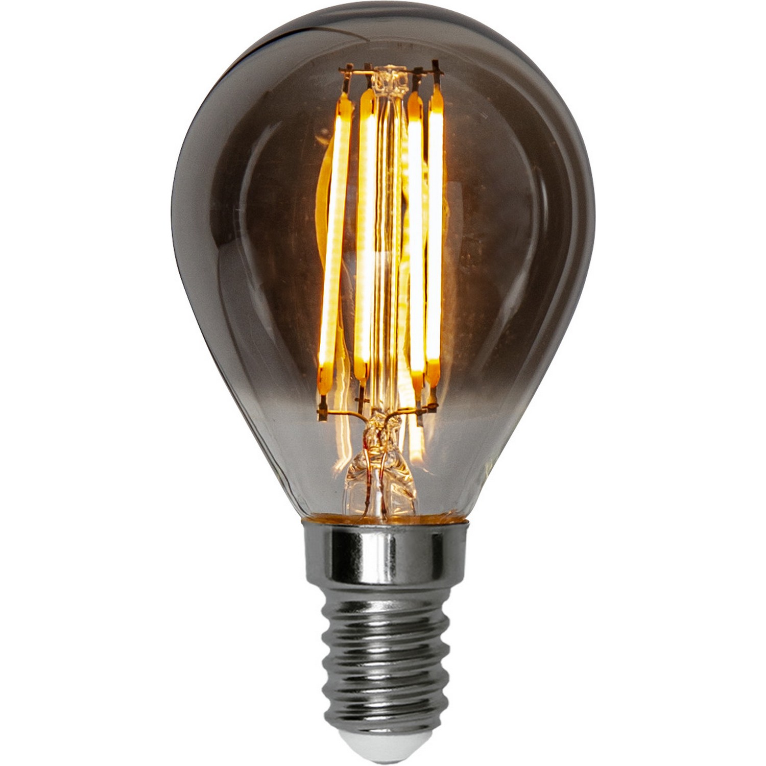 LED-Lampa Star Trading Soft Glow Smoke 3-step memory E14 P45